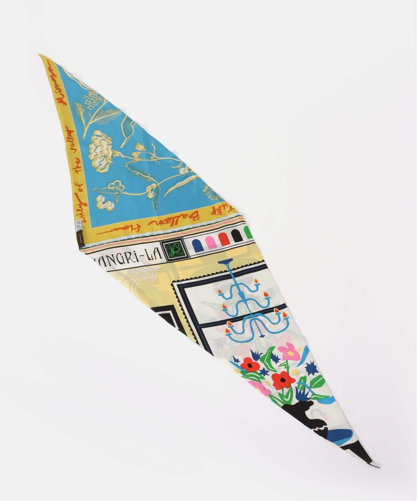 manipuri/マニプリ ダイヤ三角Wスカーフ シャングリラ（スカーフ