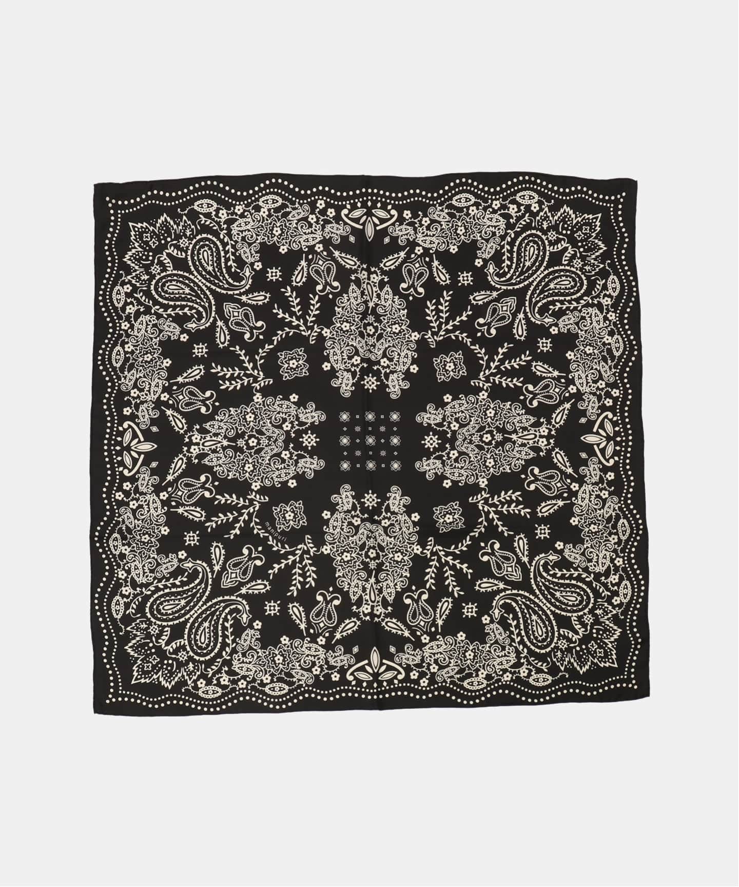 manipuri / マニプリ 88*88 カレイドバンダナ（スカーフ／バンダナ