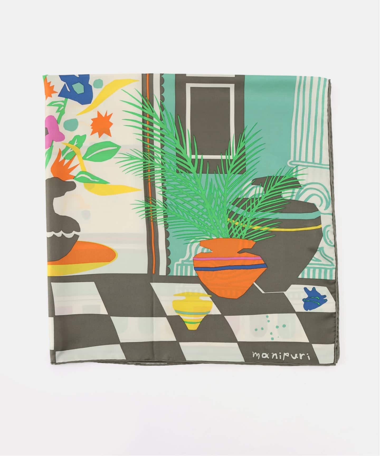 manipuri / マニプリ 88*88 シャングリラ（スカーフ／バンダナ