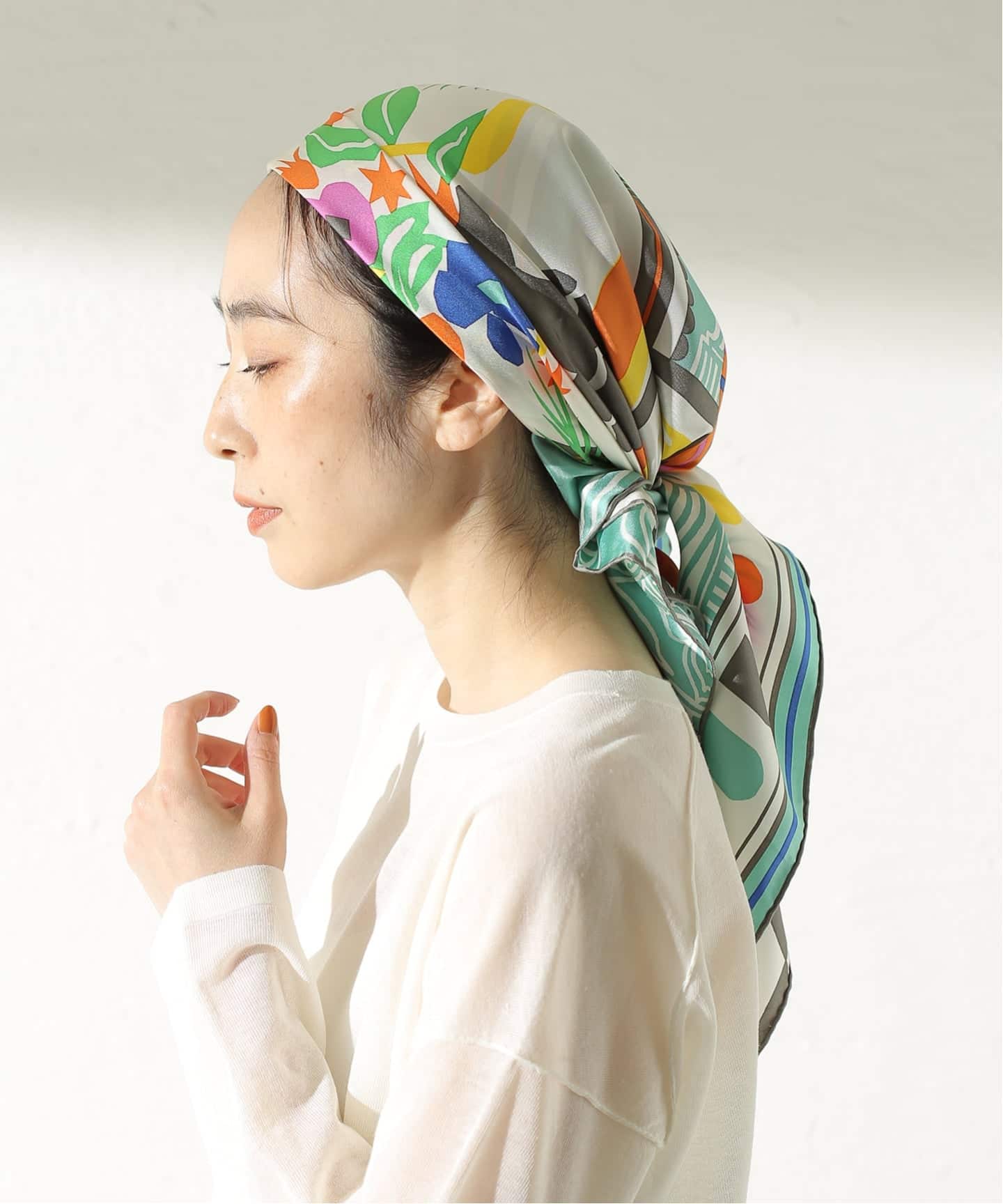 manipuri / マニプリ 88*88 シャングリラ（スカーフ／バンダナ
