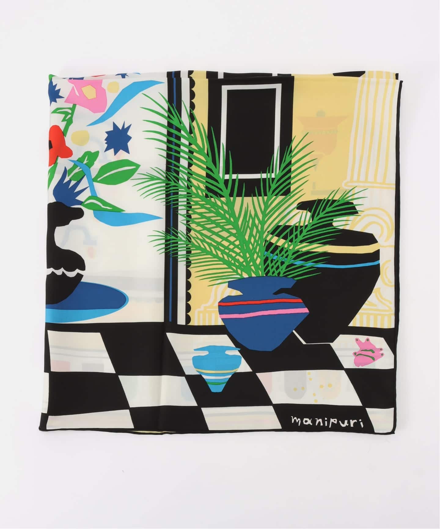 manipuri / マニプリ 88*88 シャングリラ（スカーフ／バンダナ
