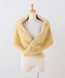 LOEFF/ロエフ SMTH FUR ZIP RV scarf