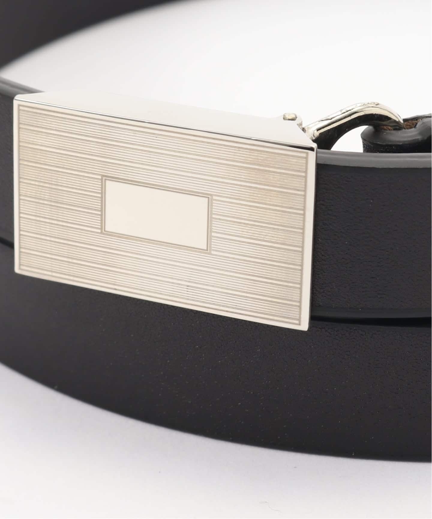 AURALEE SLIDE BUCKLE BELT オーラリー AURALEE／オーラリー SLIDE BUCKLE BELT BLACK