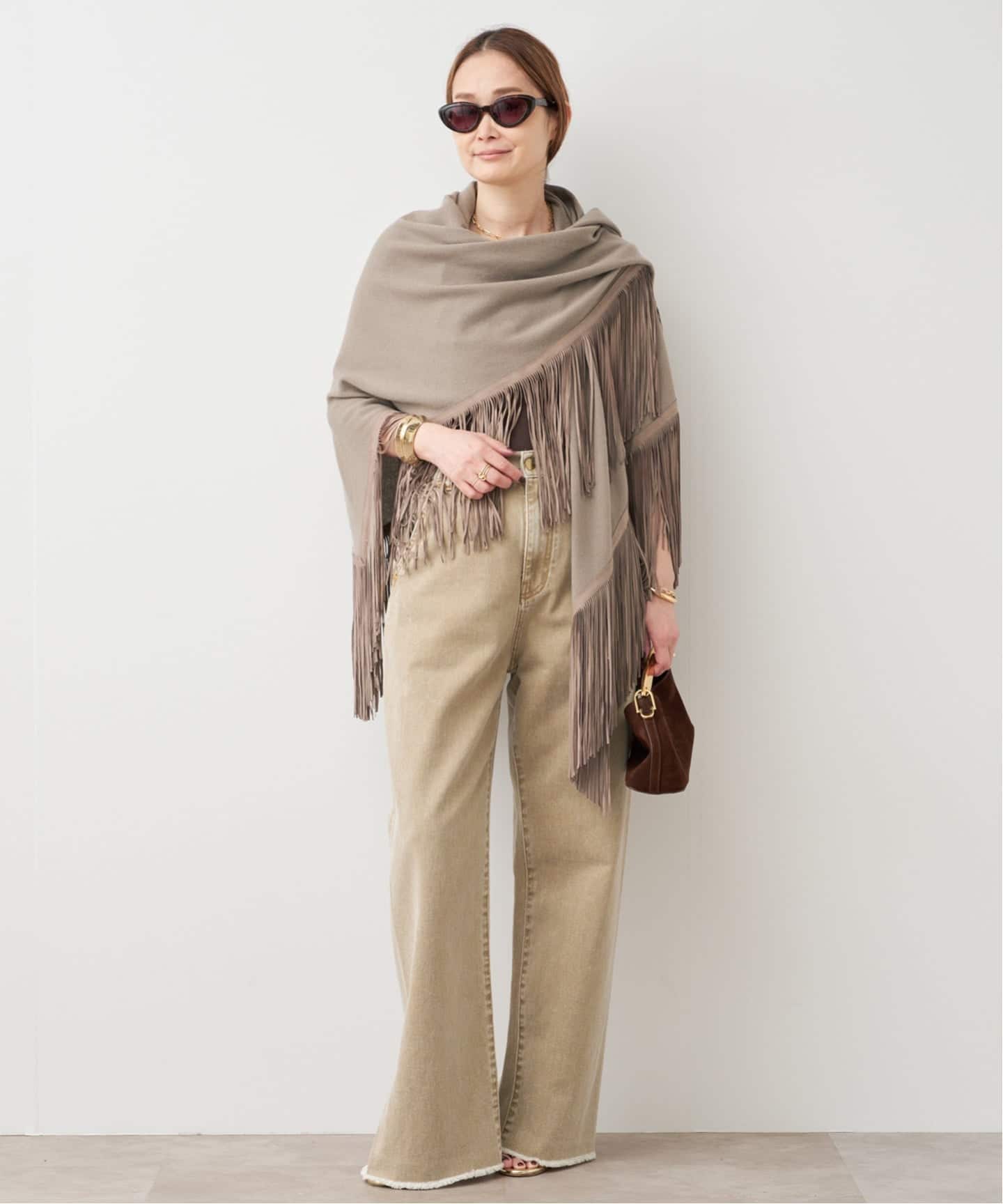 ELY ELY /エリーエリー】 FRINGE STOLE（ストール）｜Deuxieme Classe