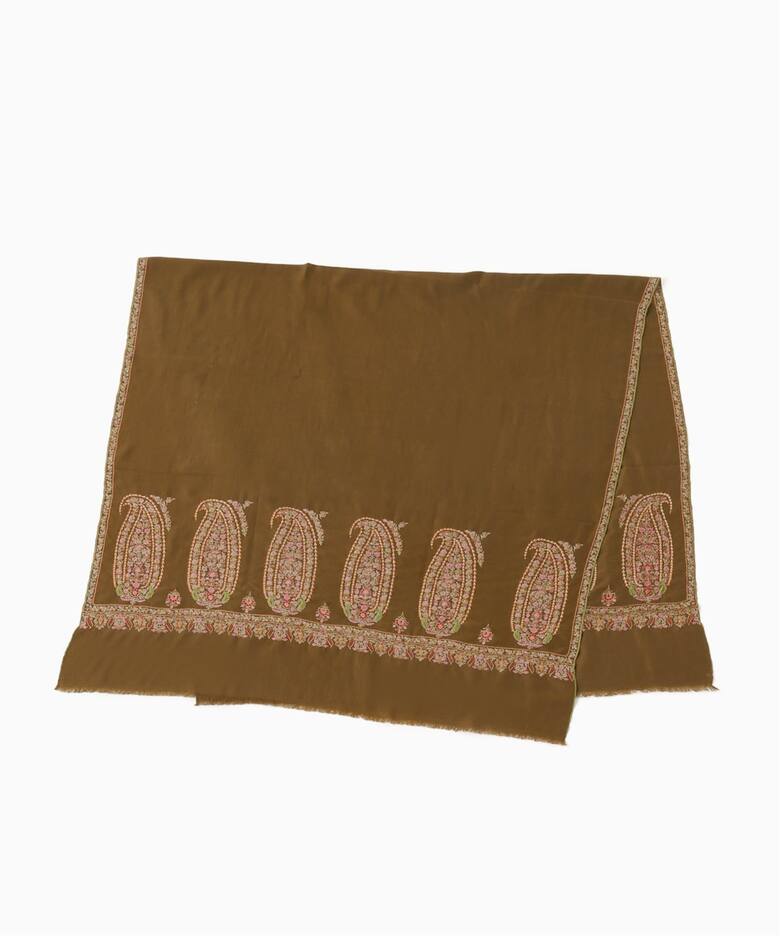 KASHMIR LOOM/カシミールルーム】 SHAWL CAMEL（ストール）｜Deuxieme