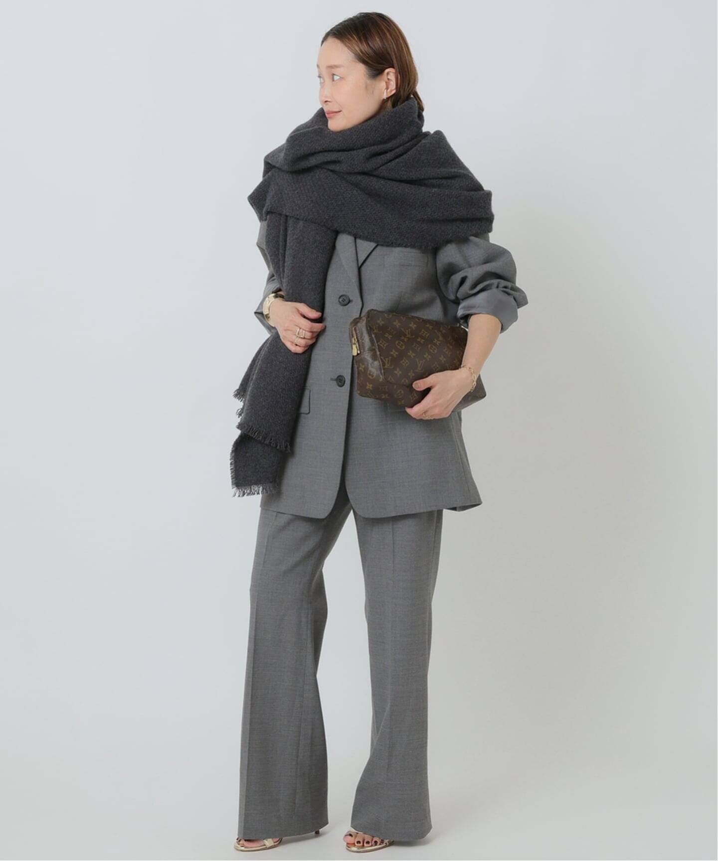 ALONPI CASHMERE / アロンピ カシミア】STOLE（ストール）｜Deuxieme