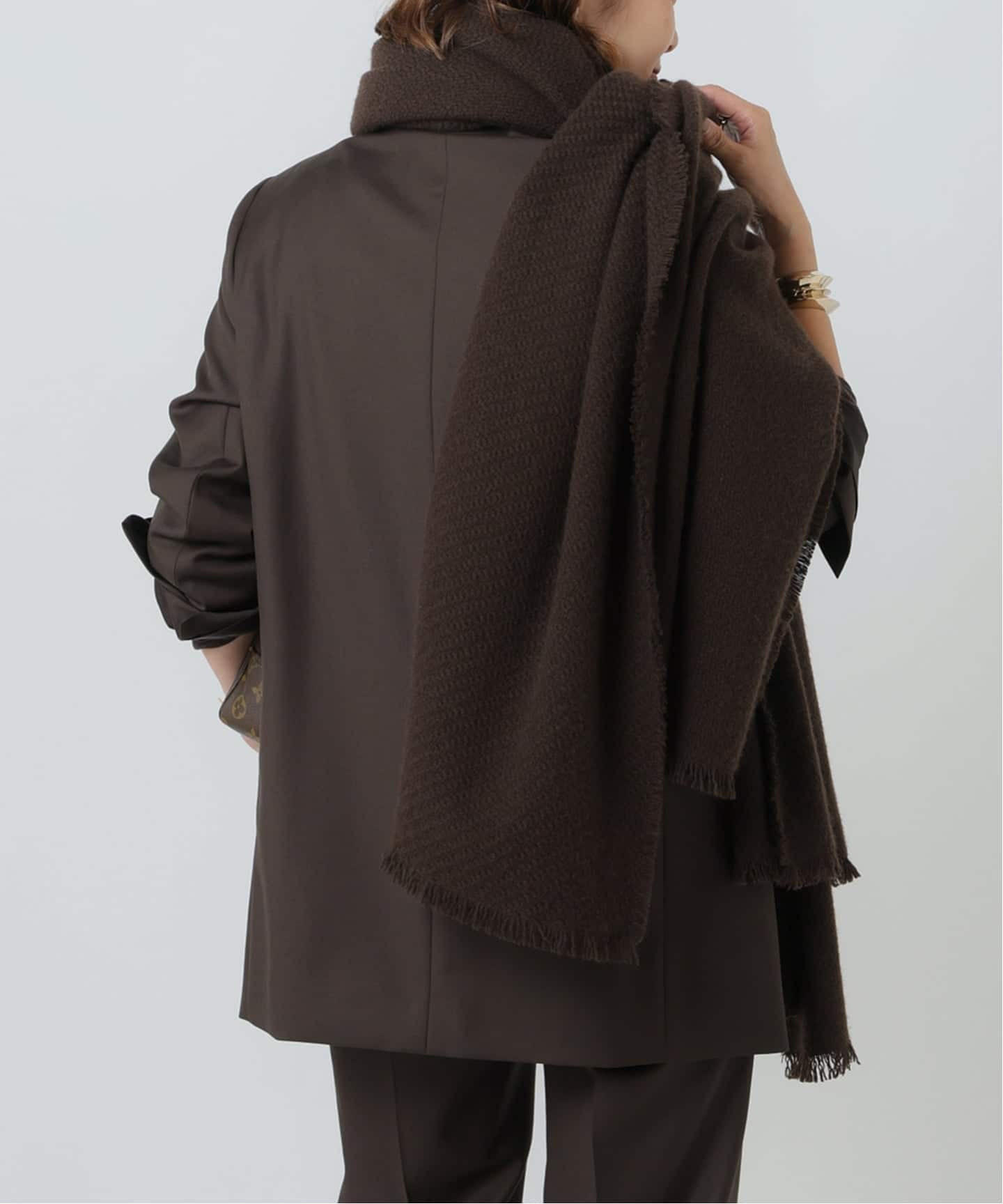 ALONPI CASHMERE / アロンピ カシミア】STOLE（ストール）｜Deuxieme