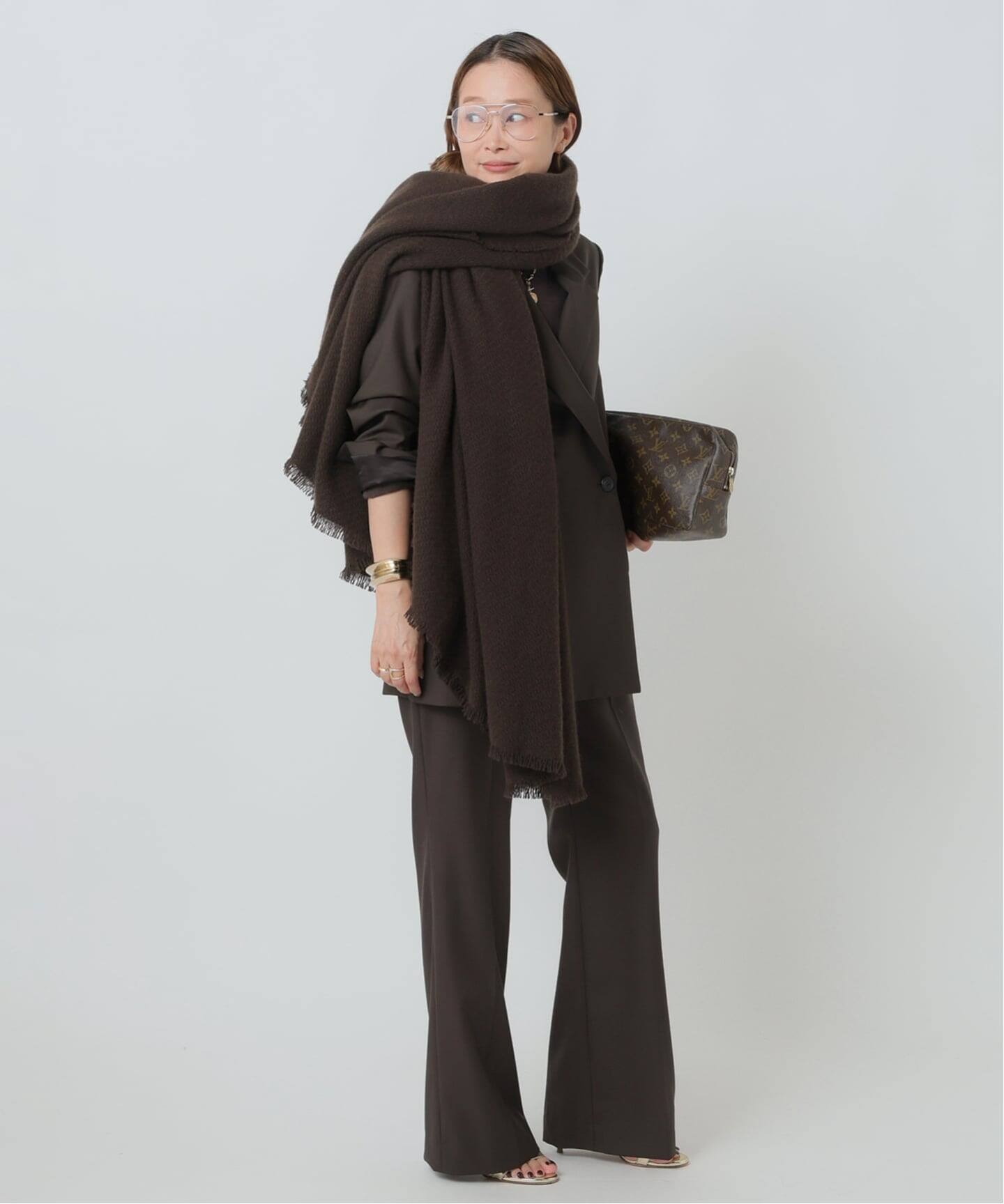 ALONPI CASHMERE / アロンピ カシミア】STOLE（ストール）｜Deuxieme