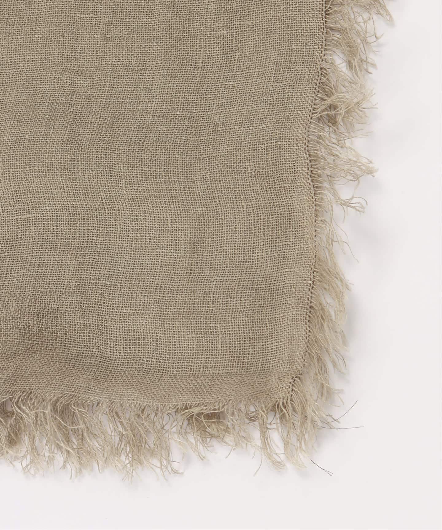 ASAUCE MELER/アソースメレ】110x210 LINEN STOLE（ストール
