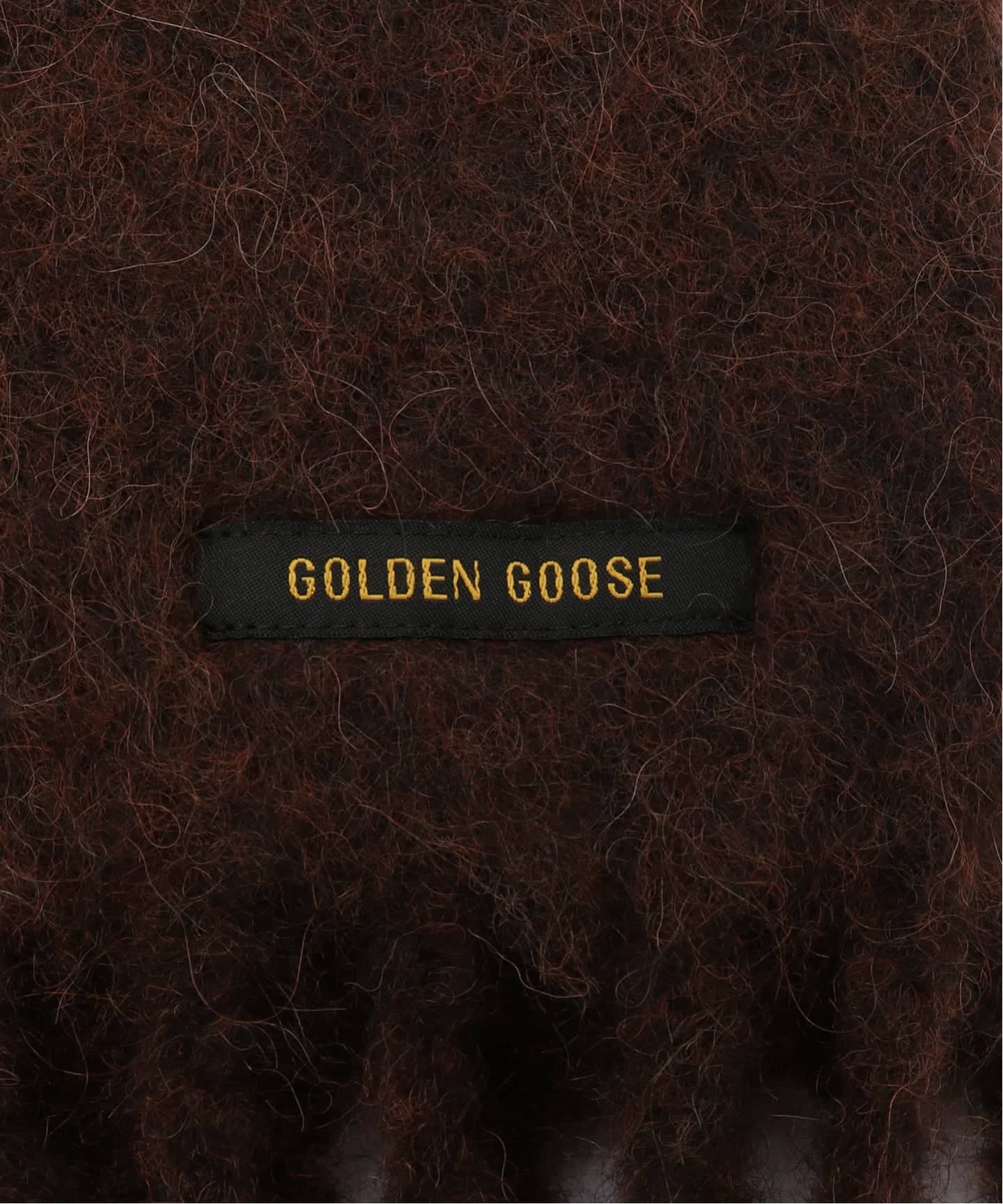 GOLDEN GOOSE/ゴールデングース】 BRUSHED/W FRINGE ストール
