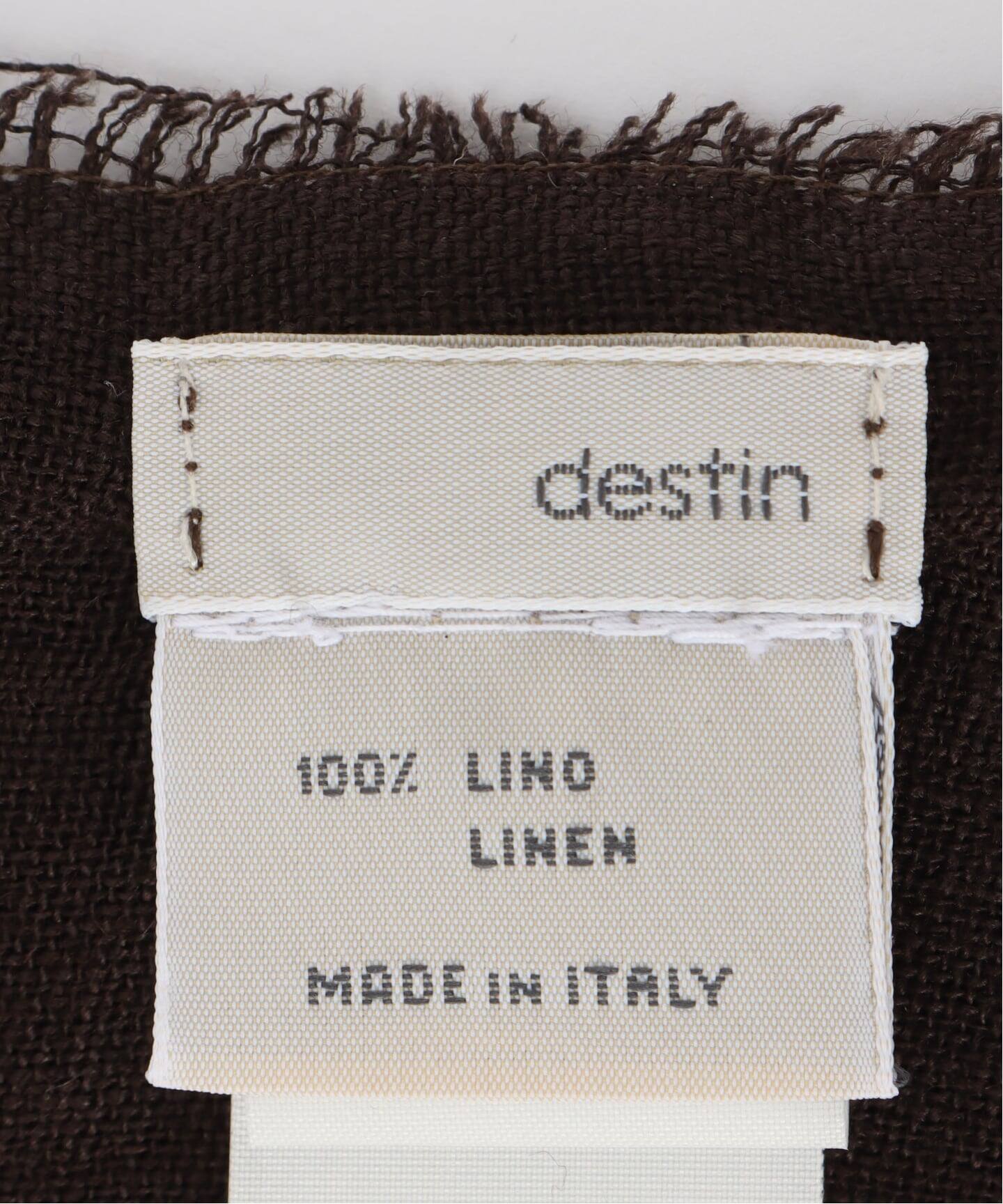 DESTIN/デスティン】 LINEN ストール 140*140（ストール）｜MUSE de