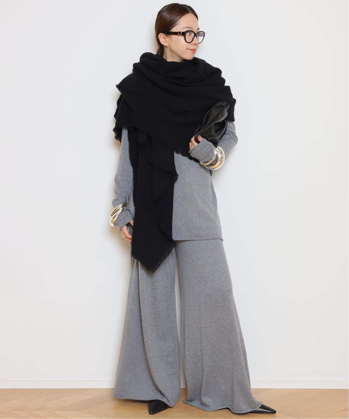 ALONPI CASHMERE/アロンピ カシミヤ】 CASHMERE ストール（ストール
