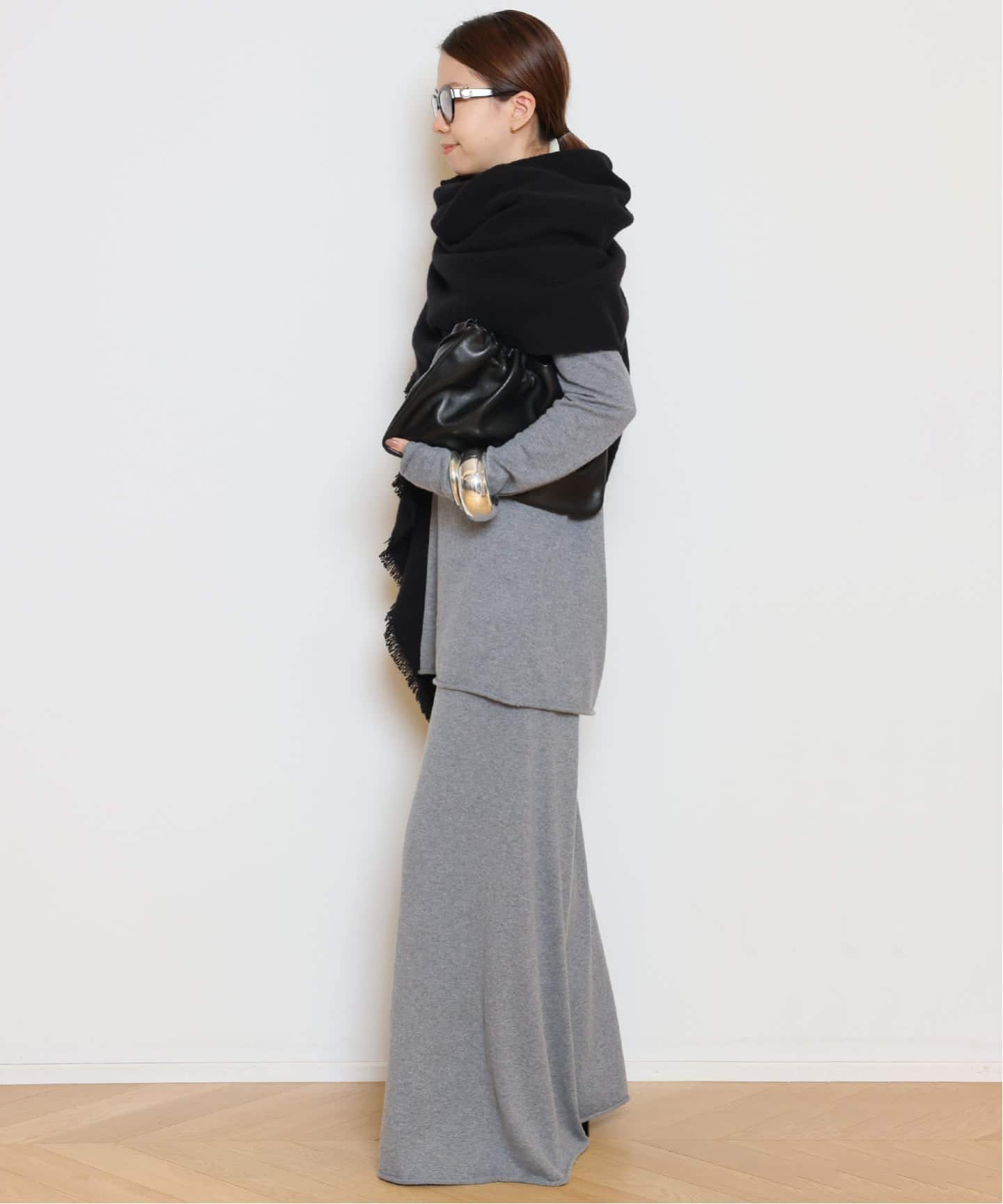 ALONPI CASHMERE/アロンピ カシミヤ】 CASHMERE ストール（ストール