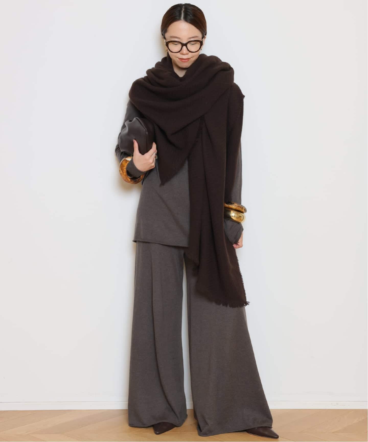 ALONPI CASHMERE/アロンピ カシミヤ】 CASHMERE ストール（ストール