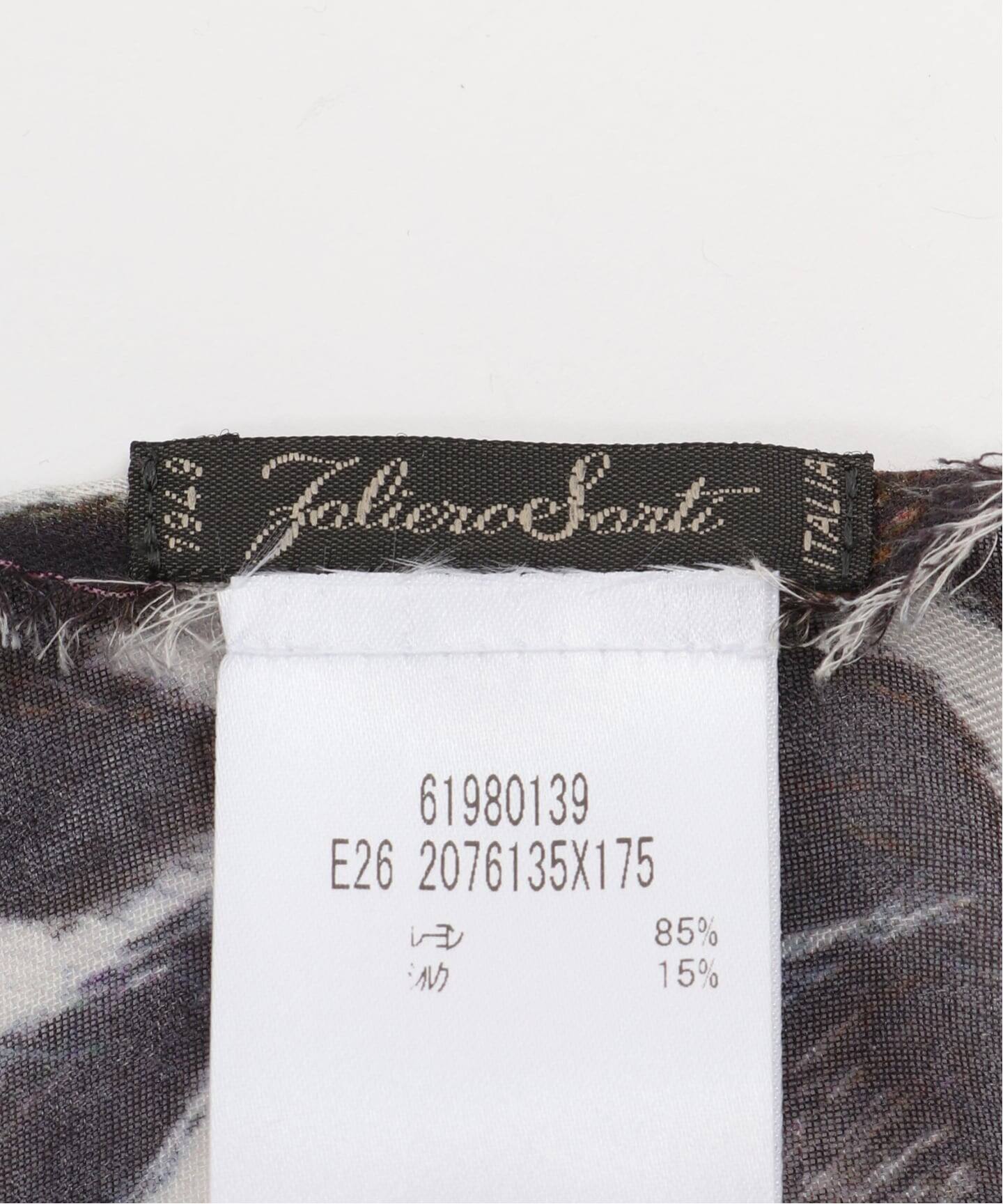即完売アパルトモンFALIERO SARTIレオパード柄ストール FALIERO SARTI/ファリエロ サルティ】 LEOPARED PRINT SCARF（ストール