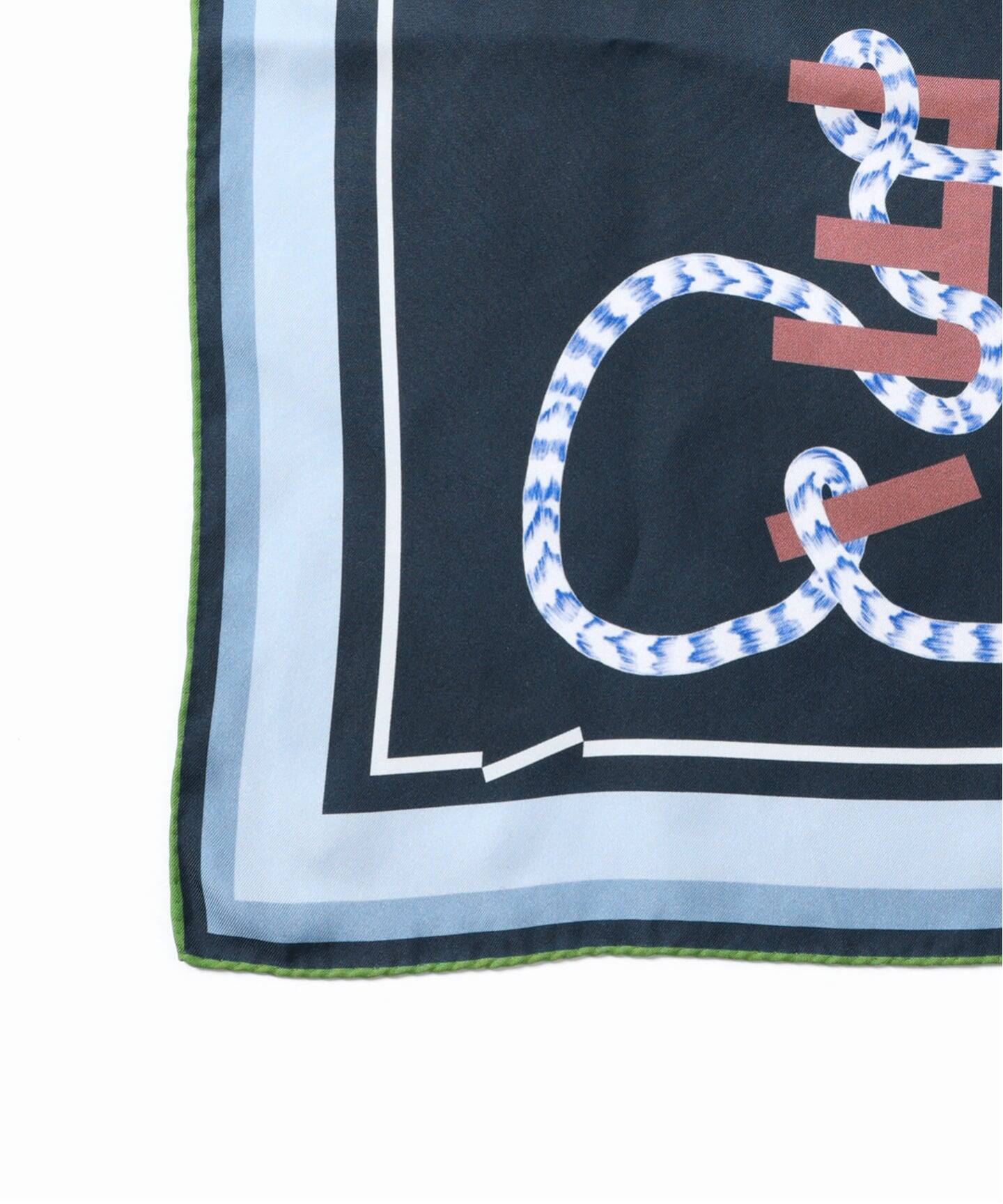 MYKLE/ミクレ】 ROPES SCARF 90x90（スカーフ／バンダナ）｜L