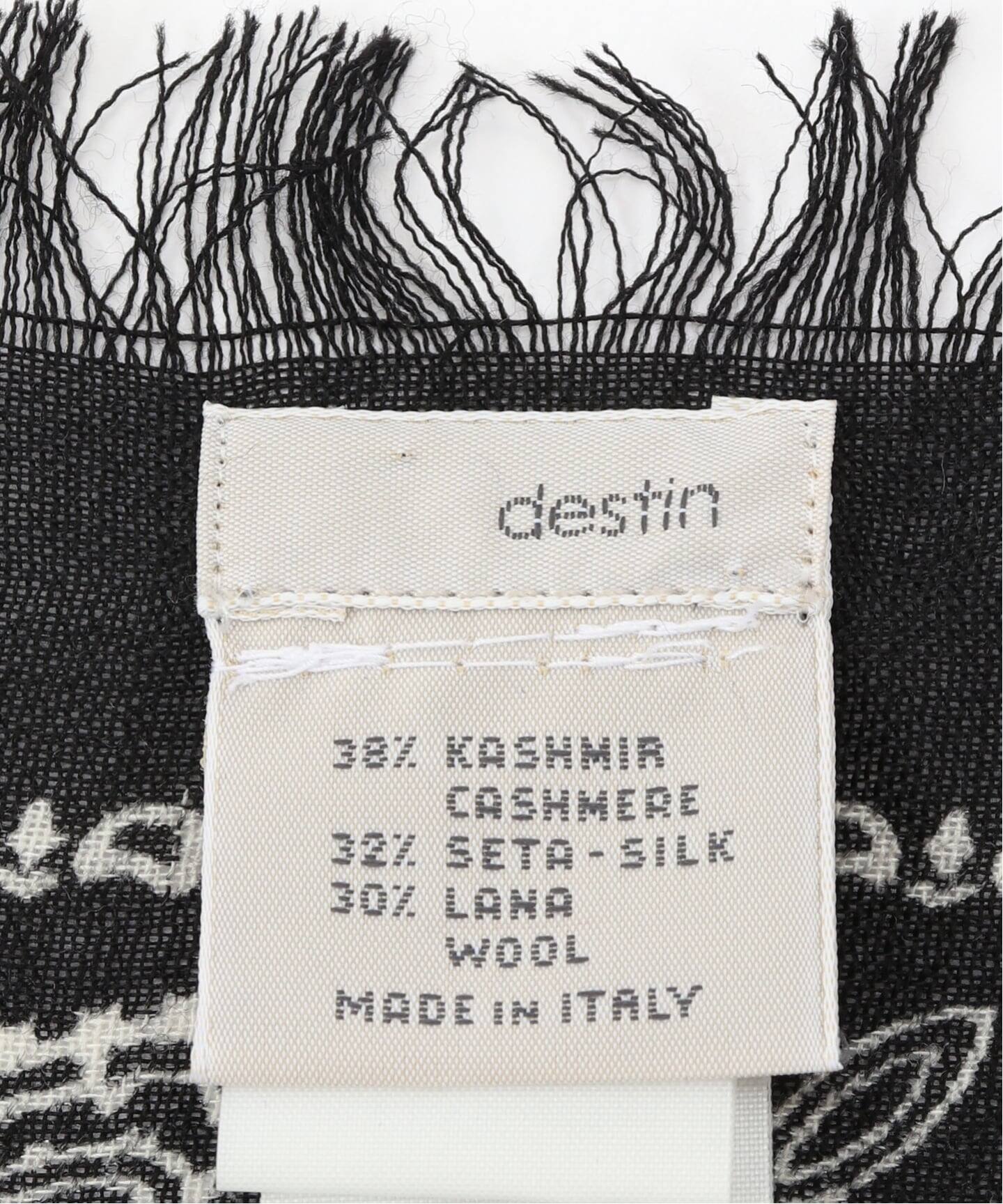 DESTIN/デスティン】 FRINGE SCARF（スカーフ／バンダナ）｜L