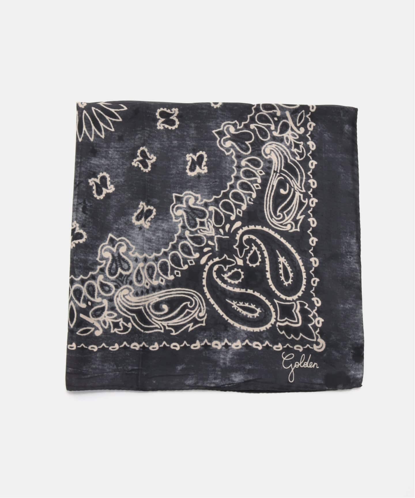 GOLDEN GOOSE / ゴールデングース】PAISLEY PRINT SILK bandanna