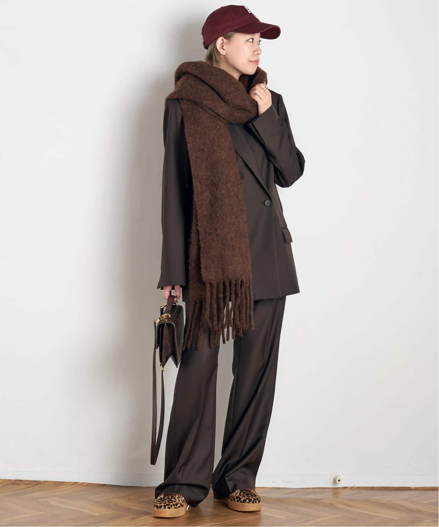 GOLDEN GOOSE / ゴールデングース】LONG FRINGES SCARF（マフラー