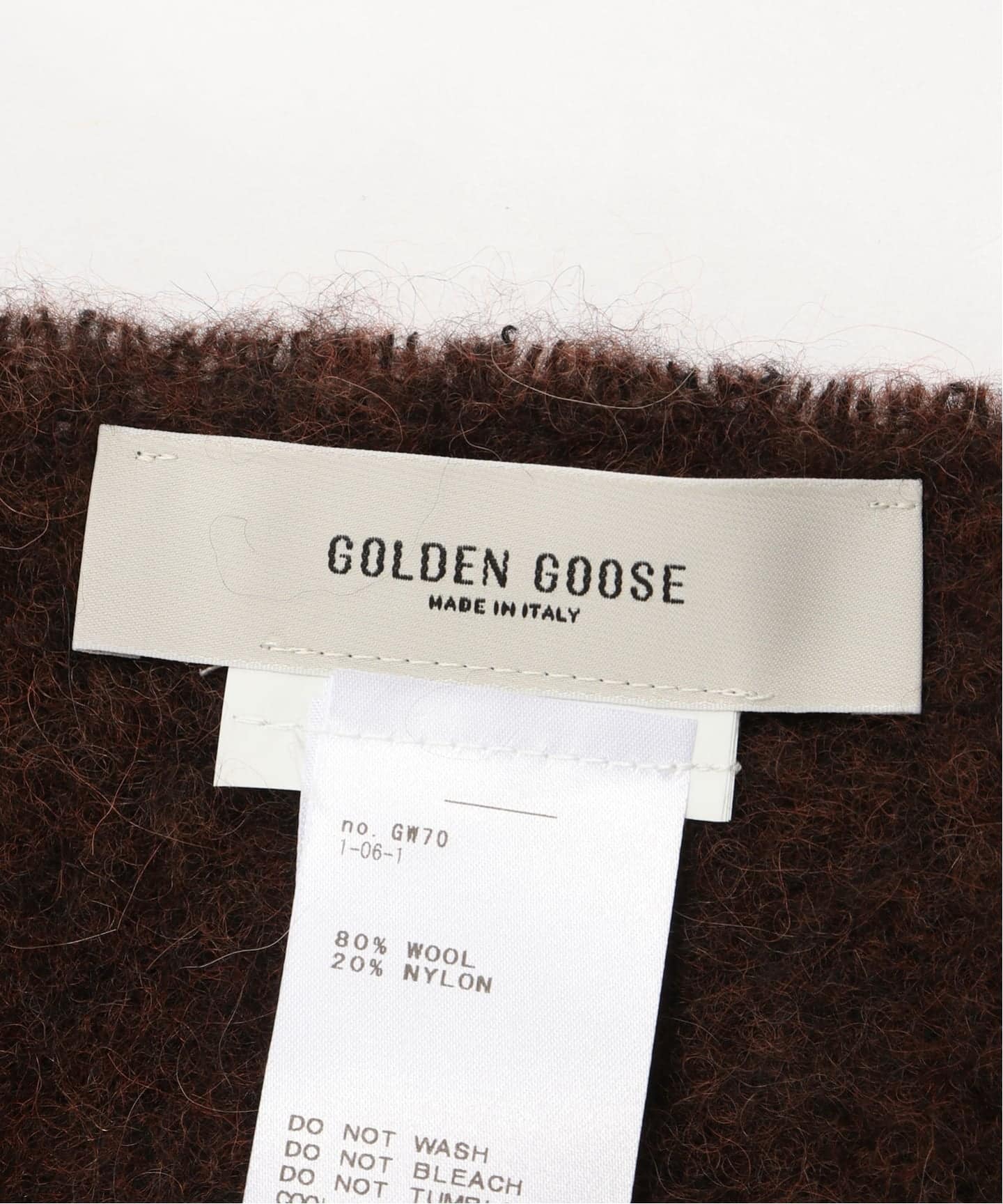 GOLDEN GOOSE / ゴールデングース】LONG FRINGES SCARF（マフラー