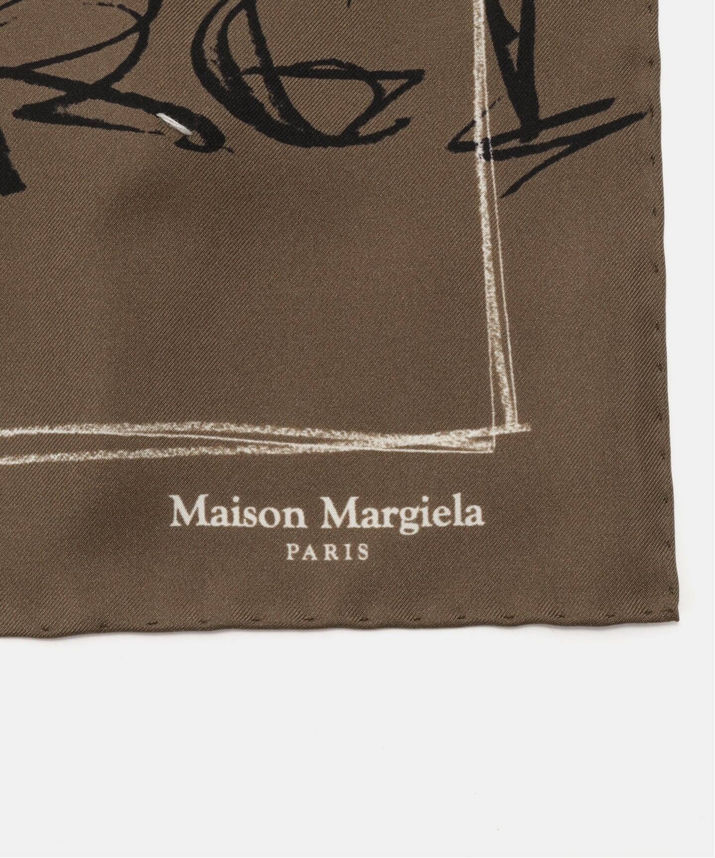 Martin Margiela アーティザナル スカーフ マルタンマルジェラ⓪アーティザナルミニスカーフ未使用 - メルカリ