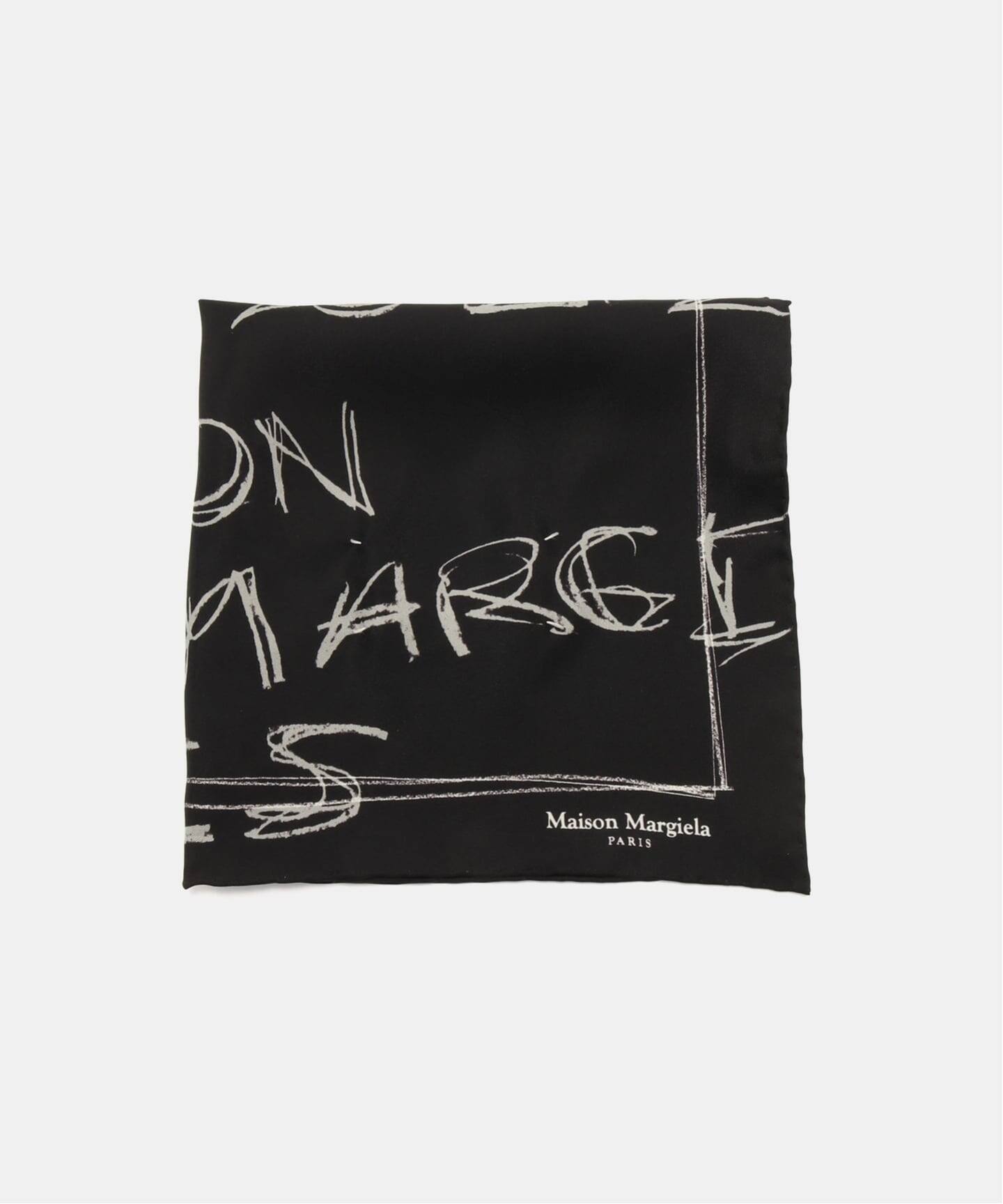 Maison Margiela/メゾン マルジェラ】FOULARD(BLACK)（スカーフ