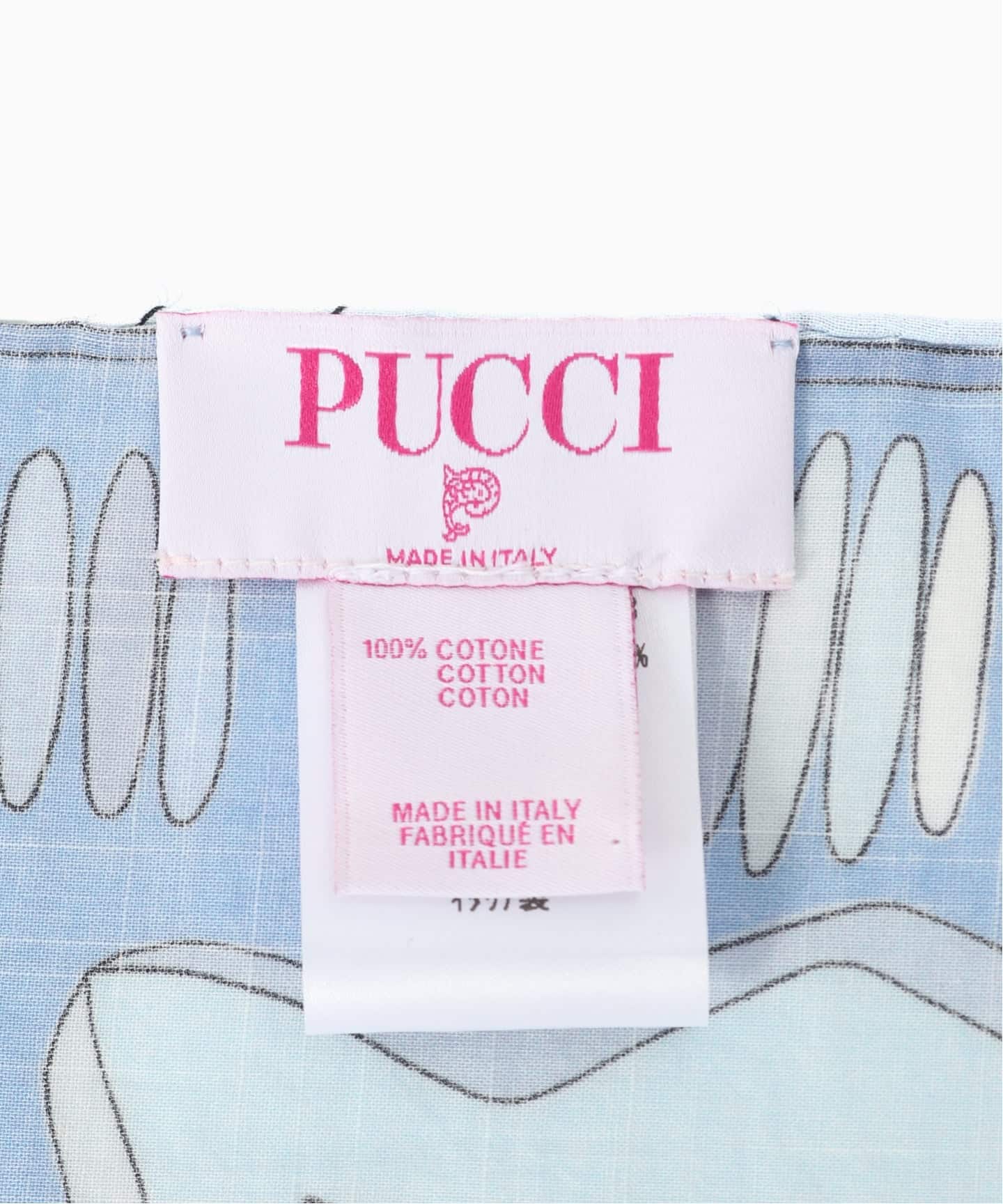 EMILIO PUCCI / エミリオプッチ FOULARD 52X52 COTONE - COTO