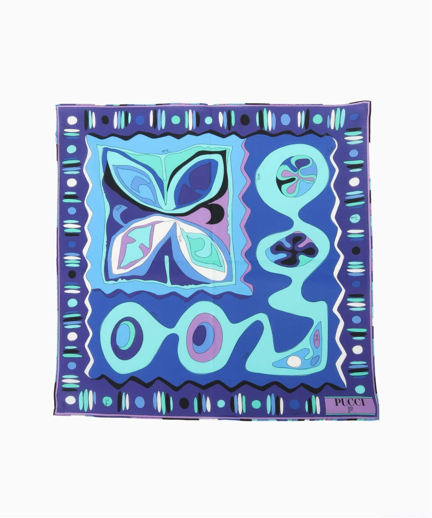 EMILIO PUCCI / エミリオプッチ FOULARD 52X52 COTONE - COTO