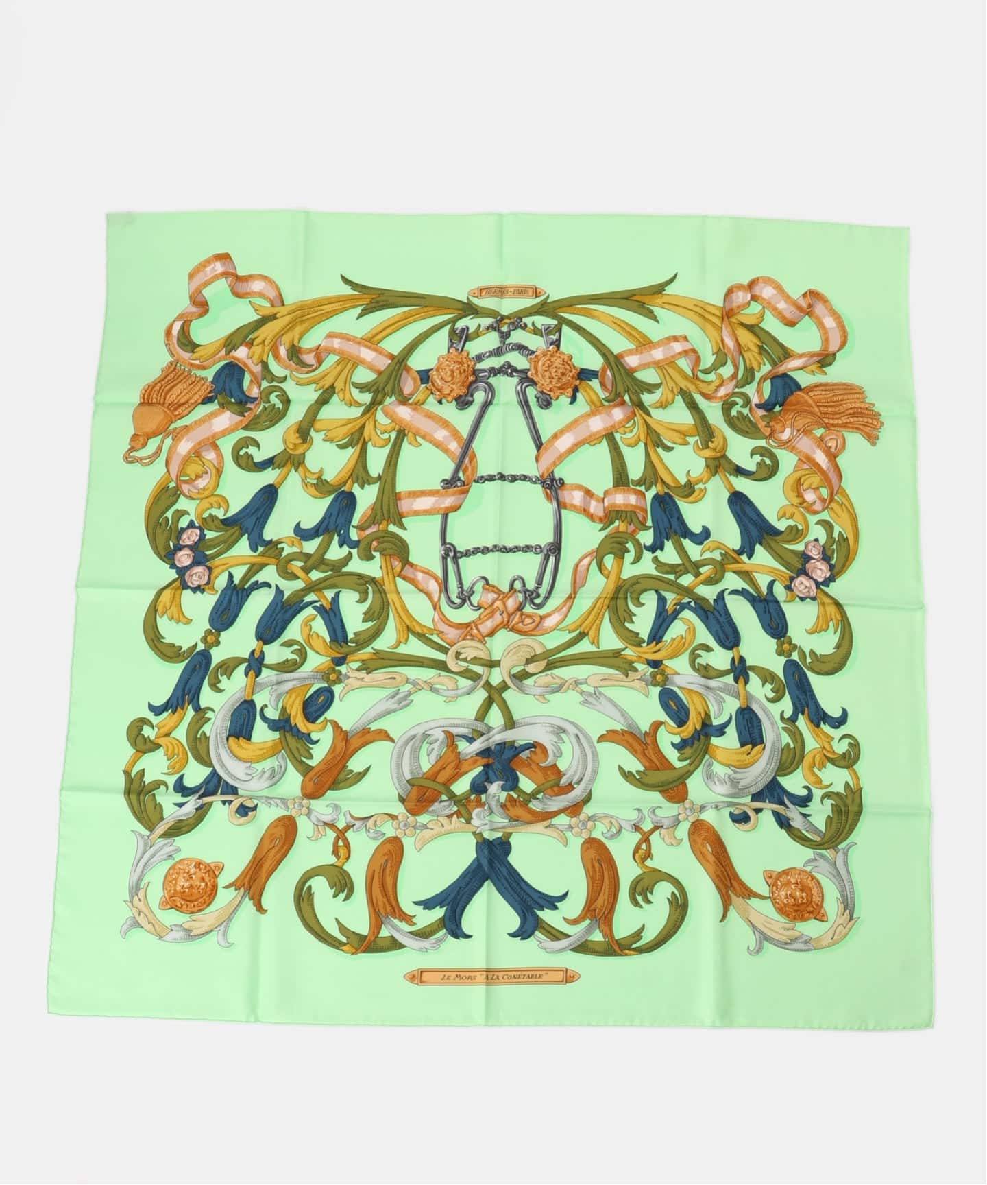 HERMES Scarf 90 / Le Mors a la Conetable（スカーフ／バンダナ