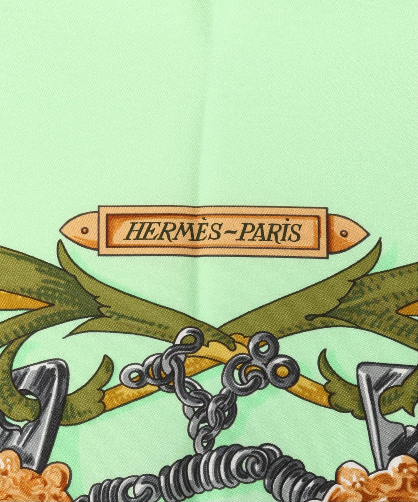 HERMES Scarf 90 / Le Mors a la Conetable（スカーフ／バンダナ