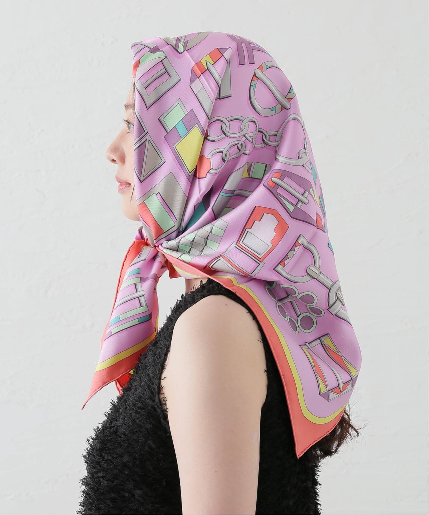 HERMES Scarf カレ90 / CARRE EN BOUCLES（スカーフ／バンダナ