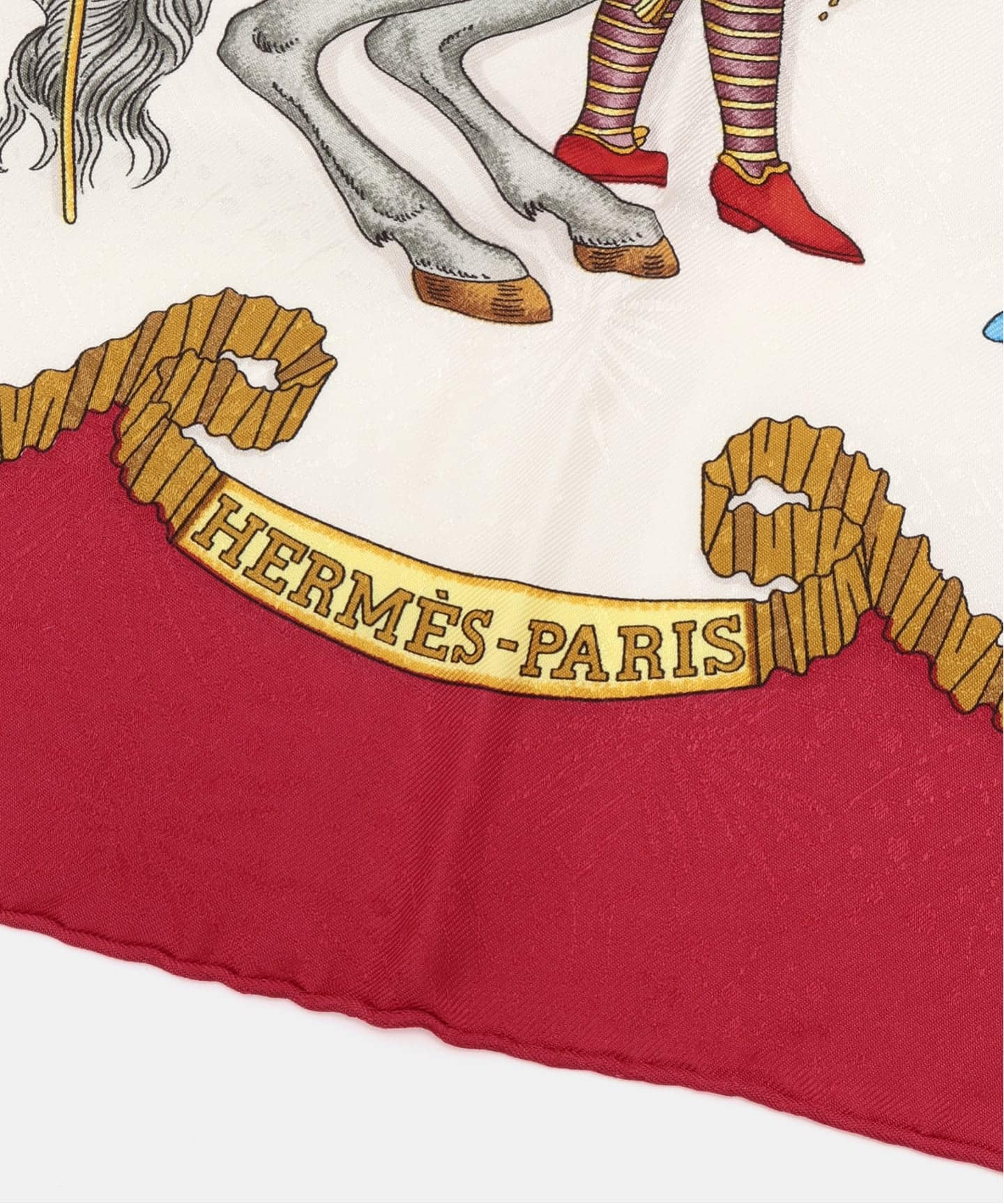 HERMES Scarf 90 / Les Fetes du Roi Soleil（スカーフ／バンダナ