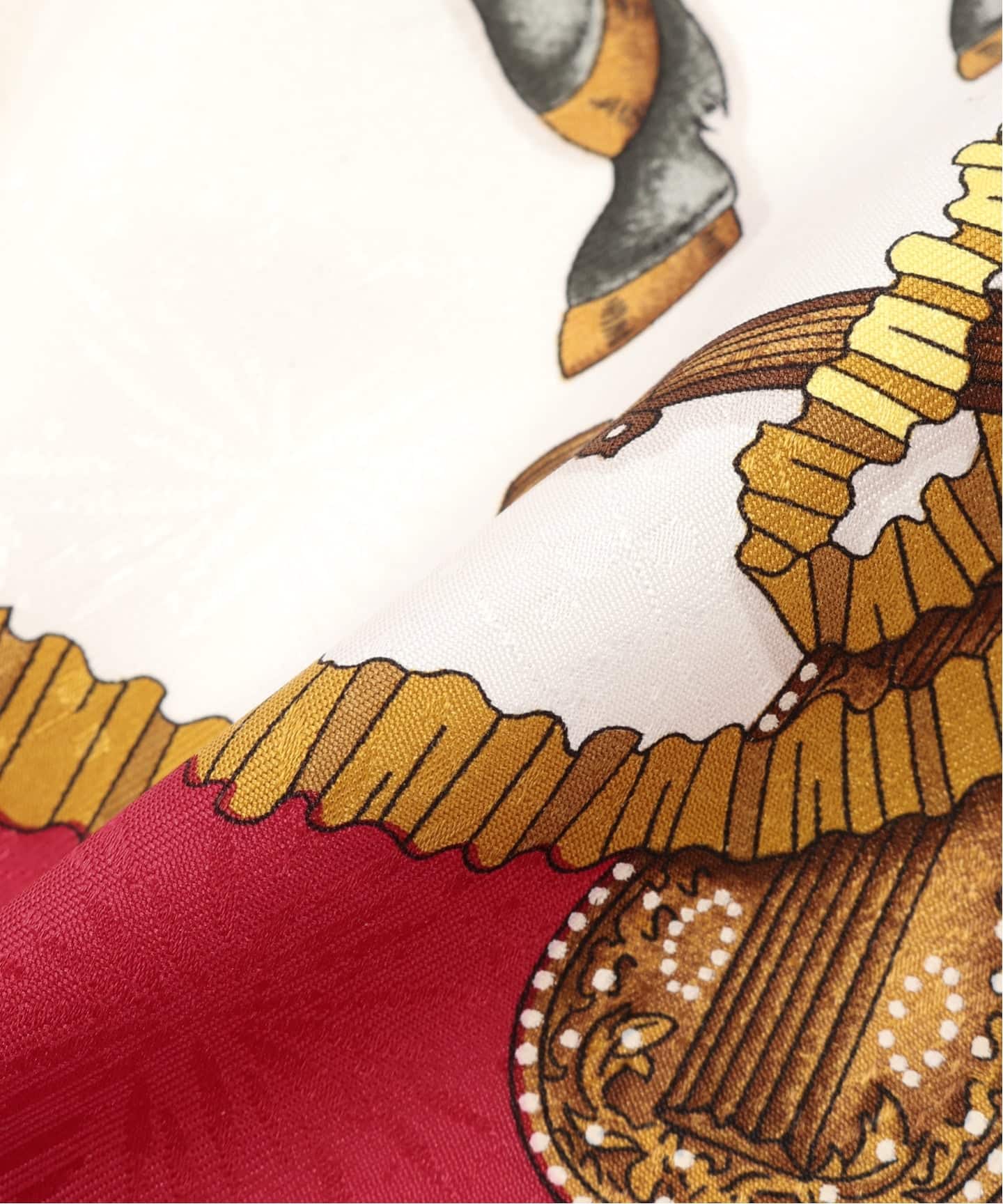 HERMES Scarf 90 / Les Fetes du Roi Soleil（スカーフ／バンダナ