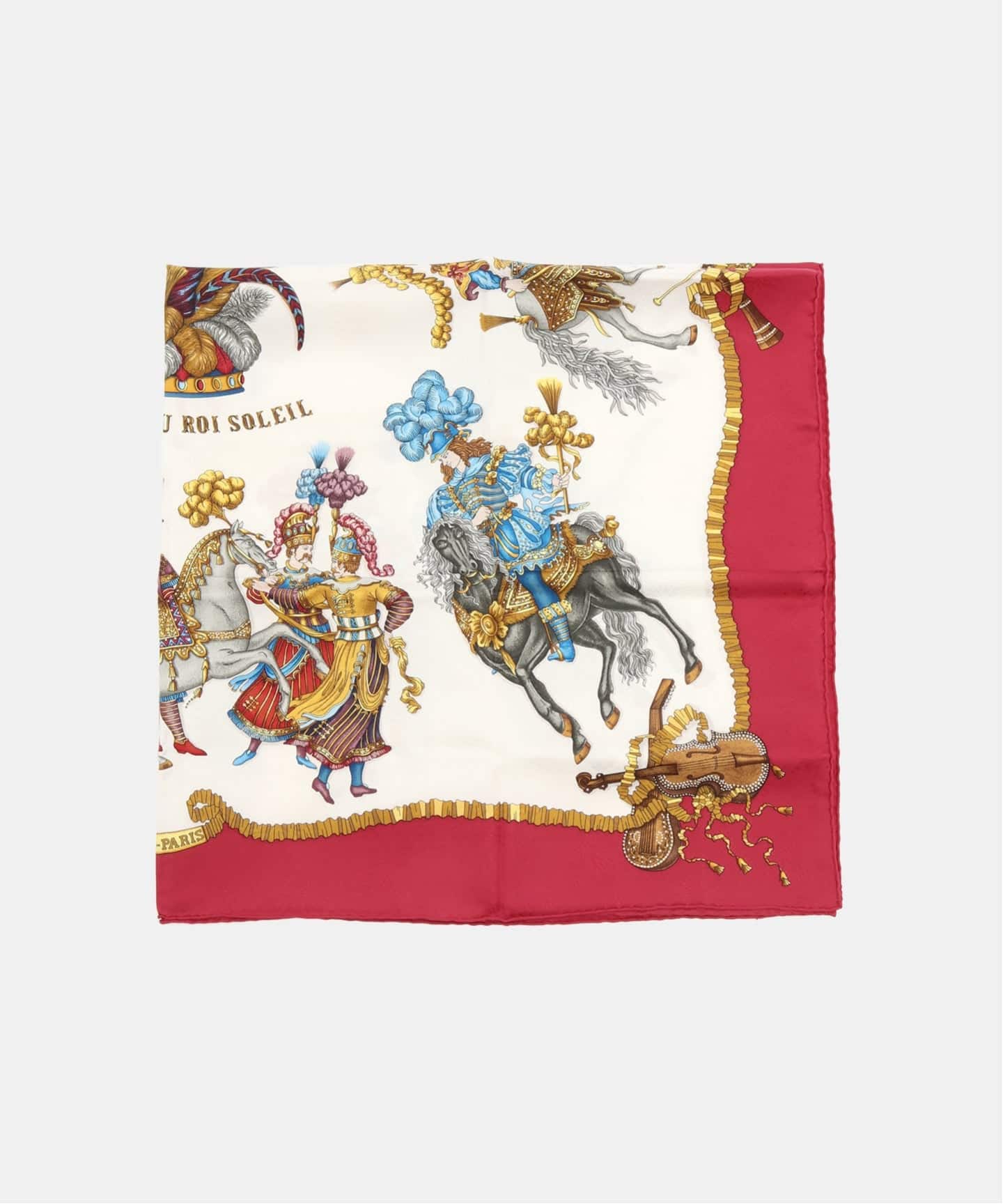 HERMES Scarf 90 / Les Fetes du Roi Soleil（スカーフ／バンダナ
