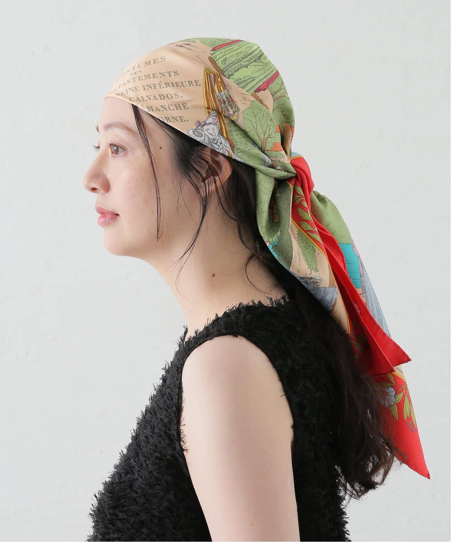 90s HERMES スカーフ HERMES Scarf カレ90 / COSTUMES DES DEPARTEMENTS（スカーフ