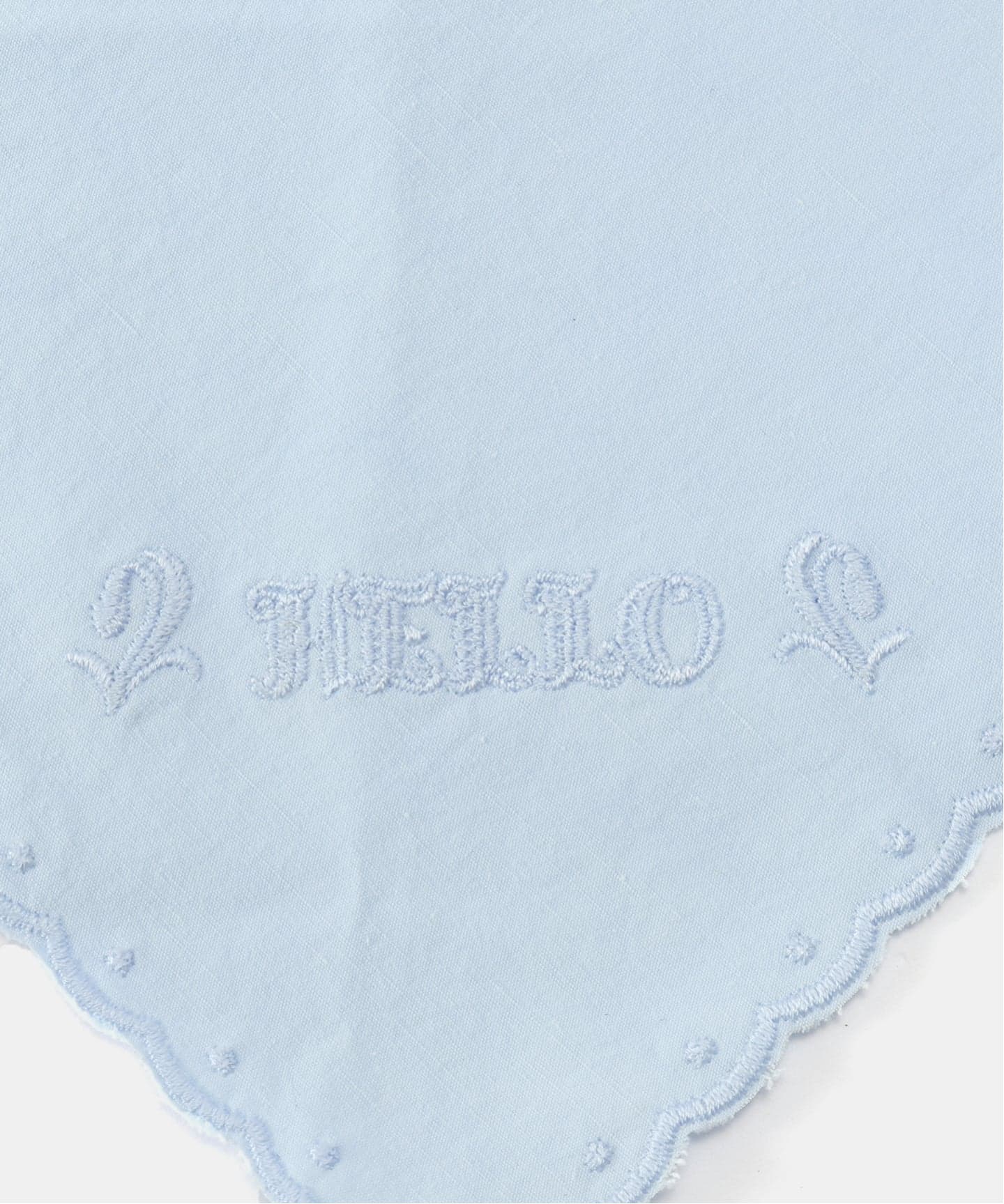 MADISONBLUE/マディソンブルー SCARF SCALOPERED EMBROIDERY スカーフ