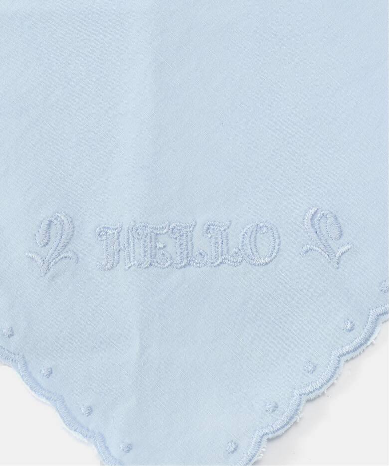 MADISONBLUE/マディソンブルー SCARF SCALOPERED EMBROIDERY スカーフ 