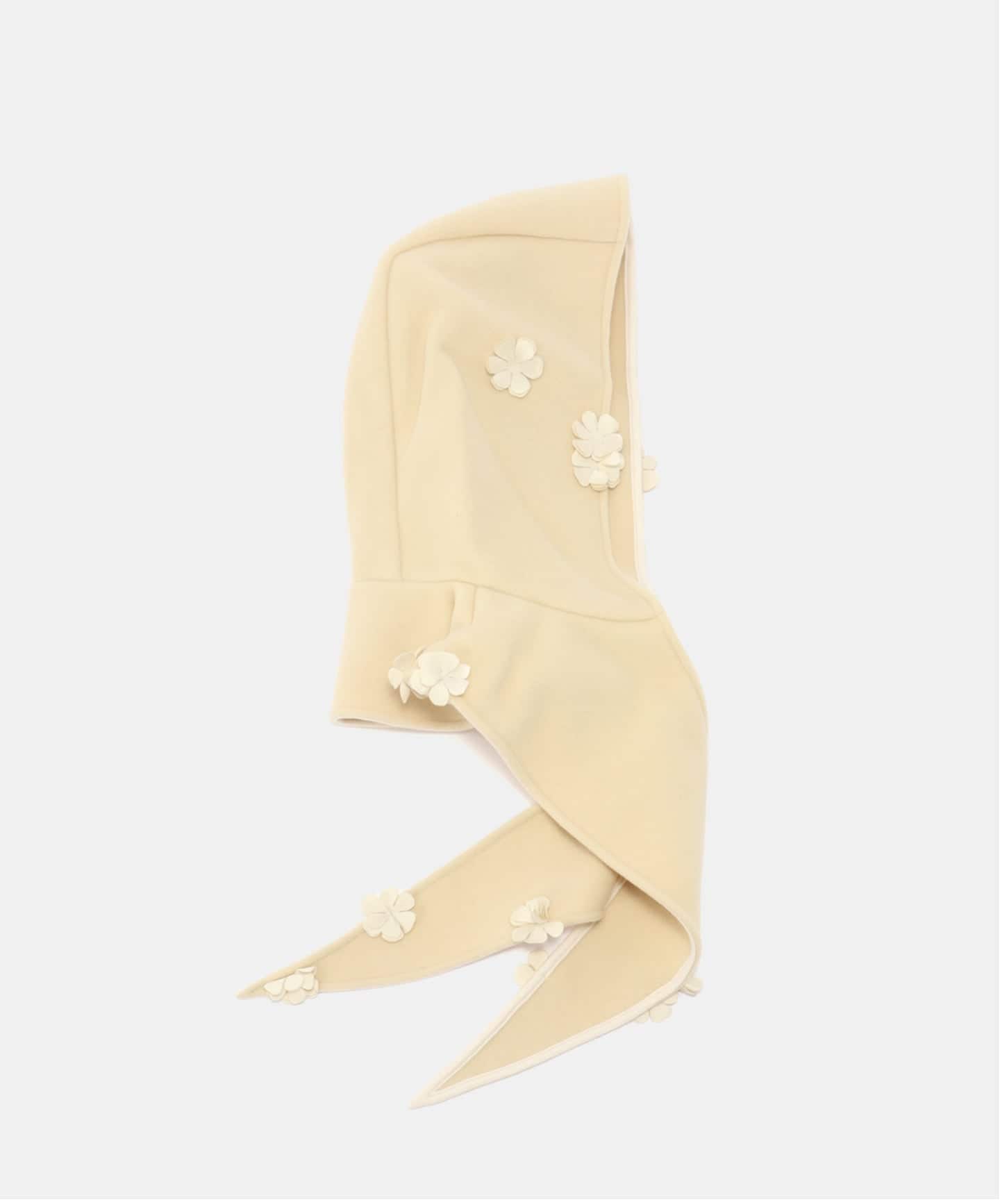 MARGE/マージ flower motif hooded scarf スカーフ 1012-0108-034