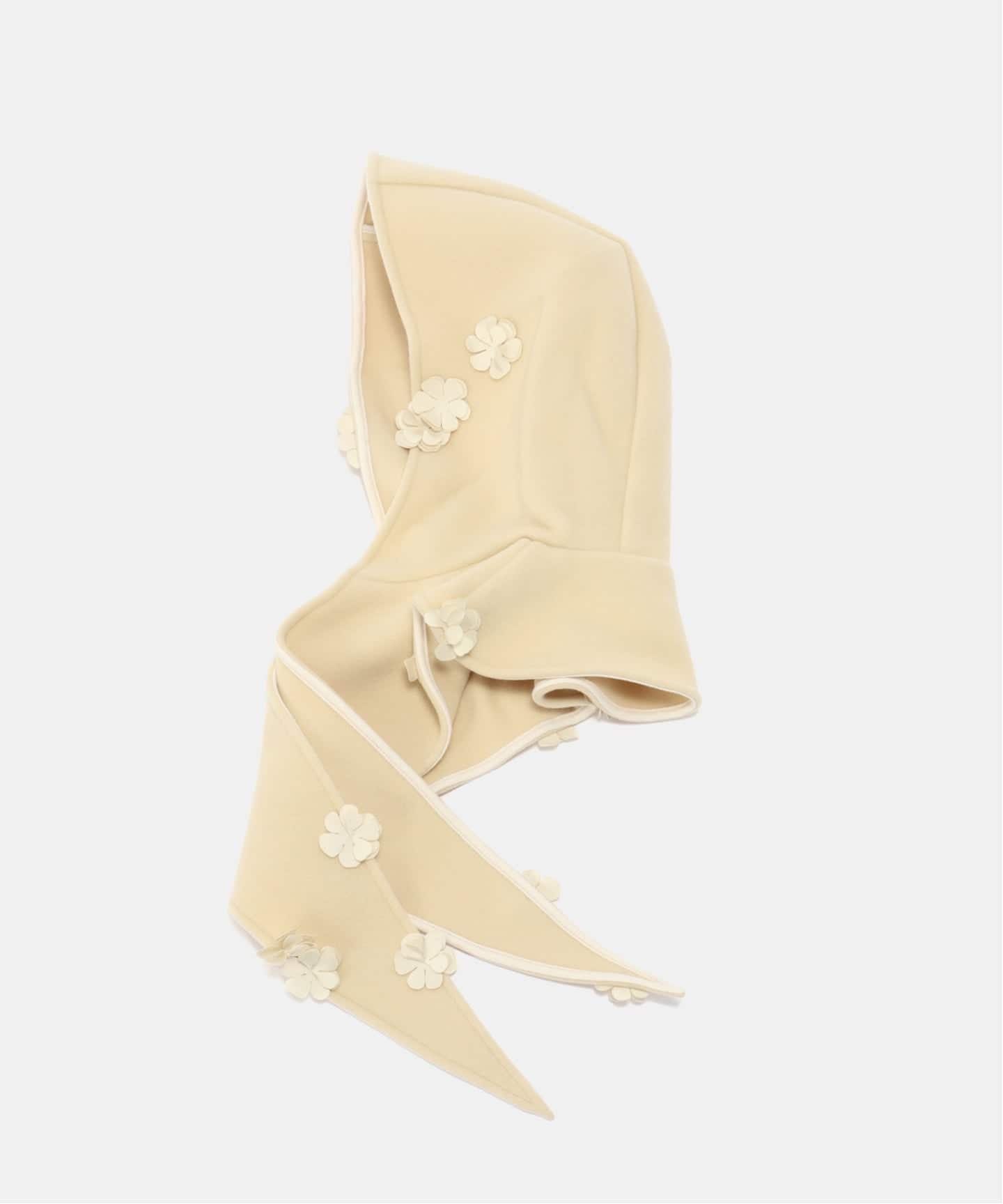 MARGE/マージ flower motif hooded scarf スカーフ 1012-0108-034