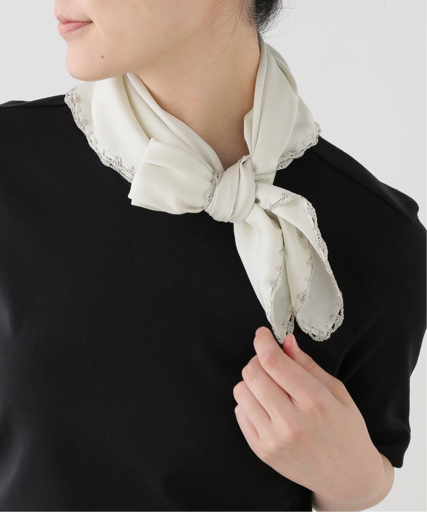 JAMIRAY ジャミレイ CROCHET SCARF S 262-270404（スカーフ／バンダナ
