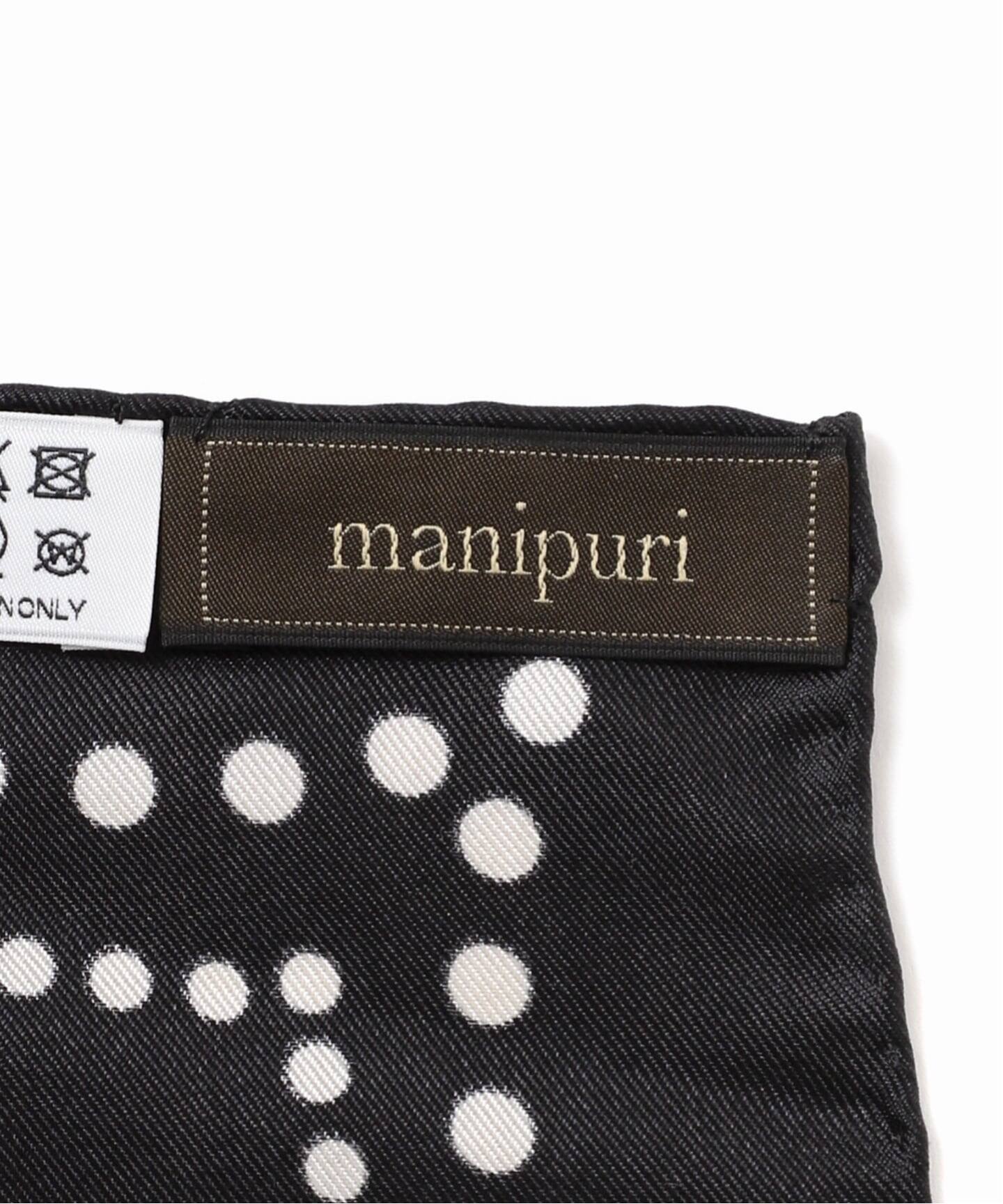 manipuri マニプリ シルクスカーフ カレイドバンダナ 88x88cm