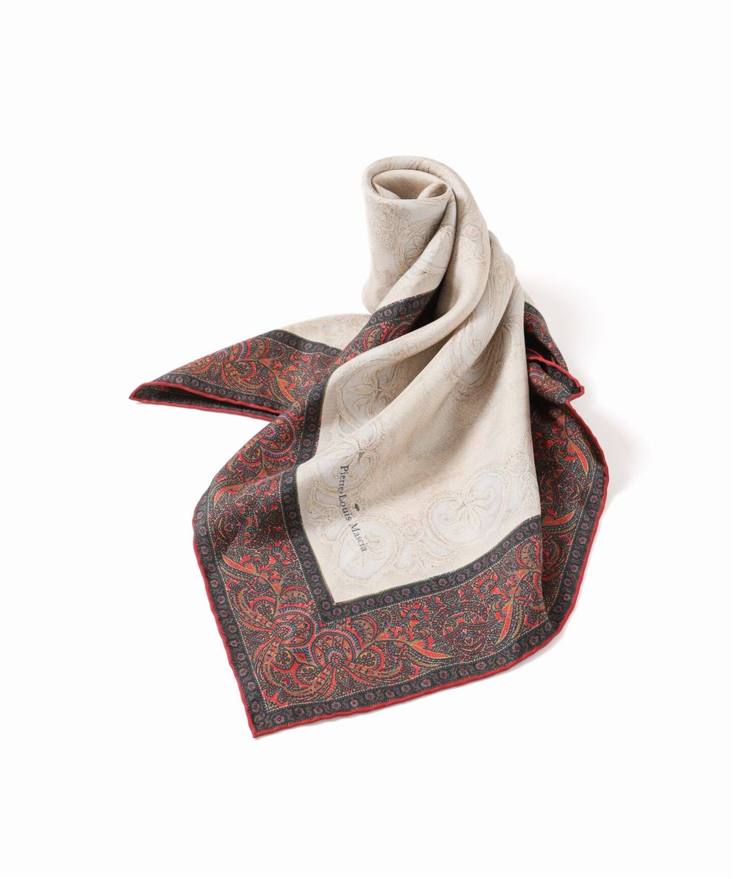 予約》PIERRE LOUIS MASCIA ピエール ルイマーシャ Scarf 67x67cm