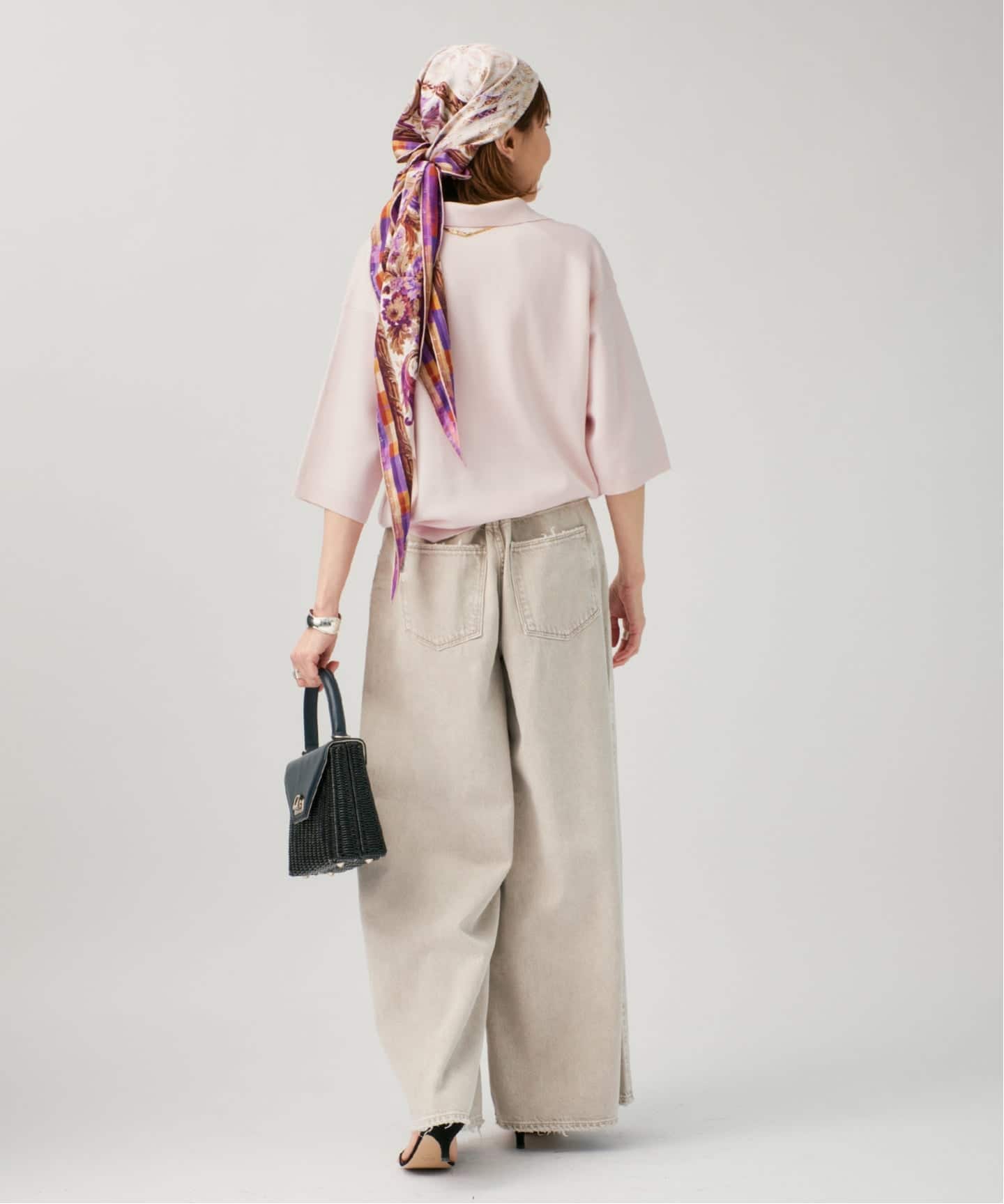 PIERRE LOUIS MASCIA ピエール ルイマーシャ Scarf 65x120cm 517548