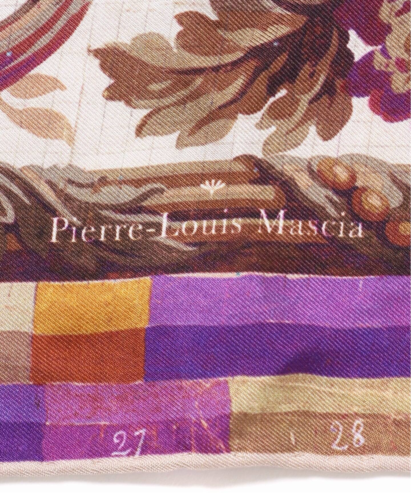 PIERRE LOUIS MASCIA ピエール ルイマーシャ Scarf 65x120cm 517548