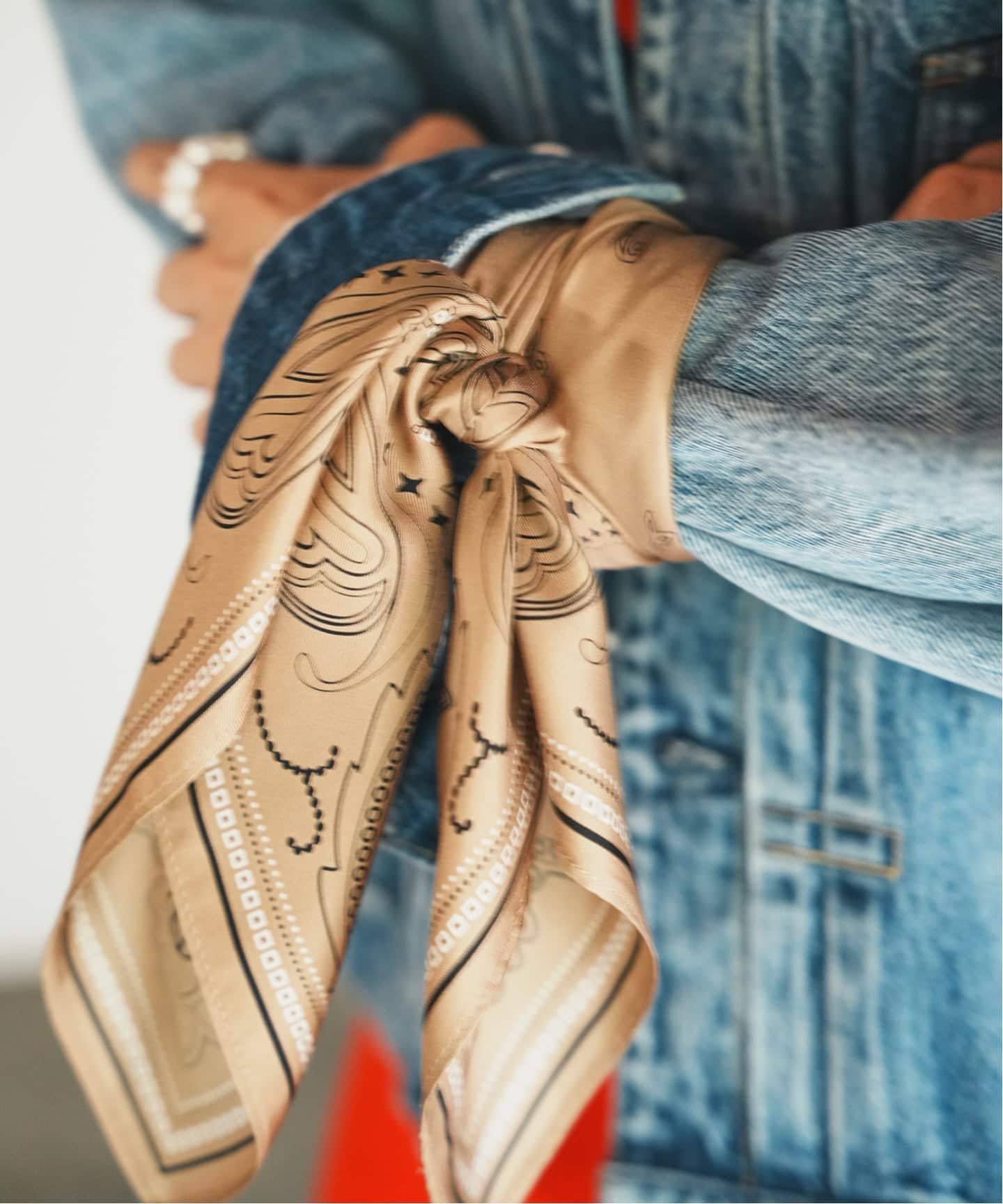 Le Scarf レ スカーフ Paisley Scarf 65x65cm（スカーフ／バンダナ