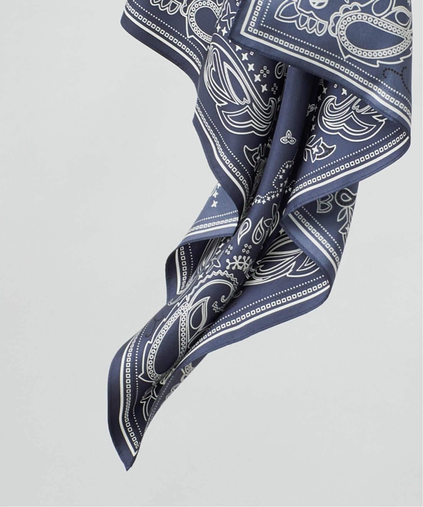 Le Scarf レ スカーフ Paisley Scarf 65x65cm（スカーフ／バンダナ