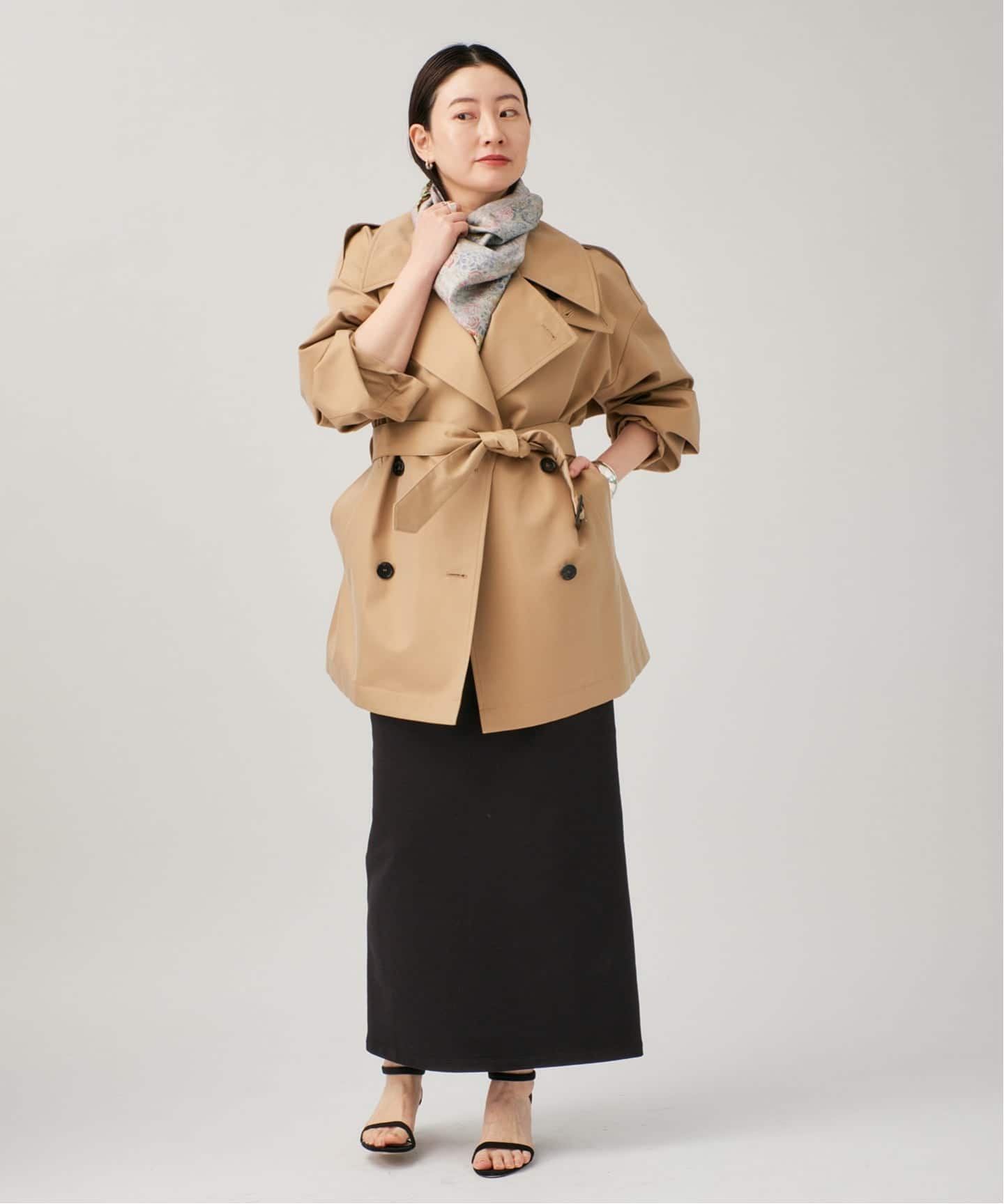 予約》PIERRE LOUIS MASCIA ピエール ルイマーシャ Scarf 90x90cm