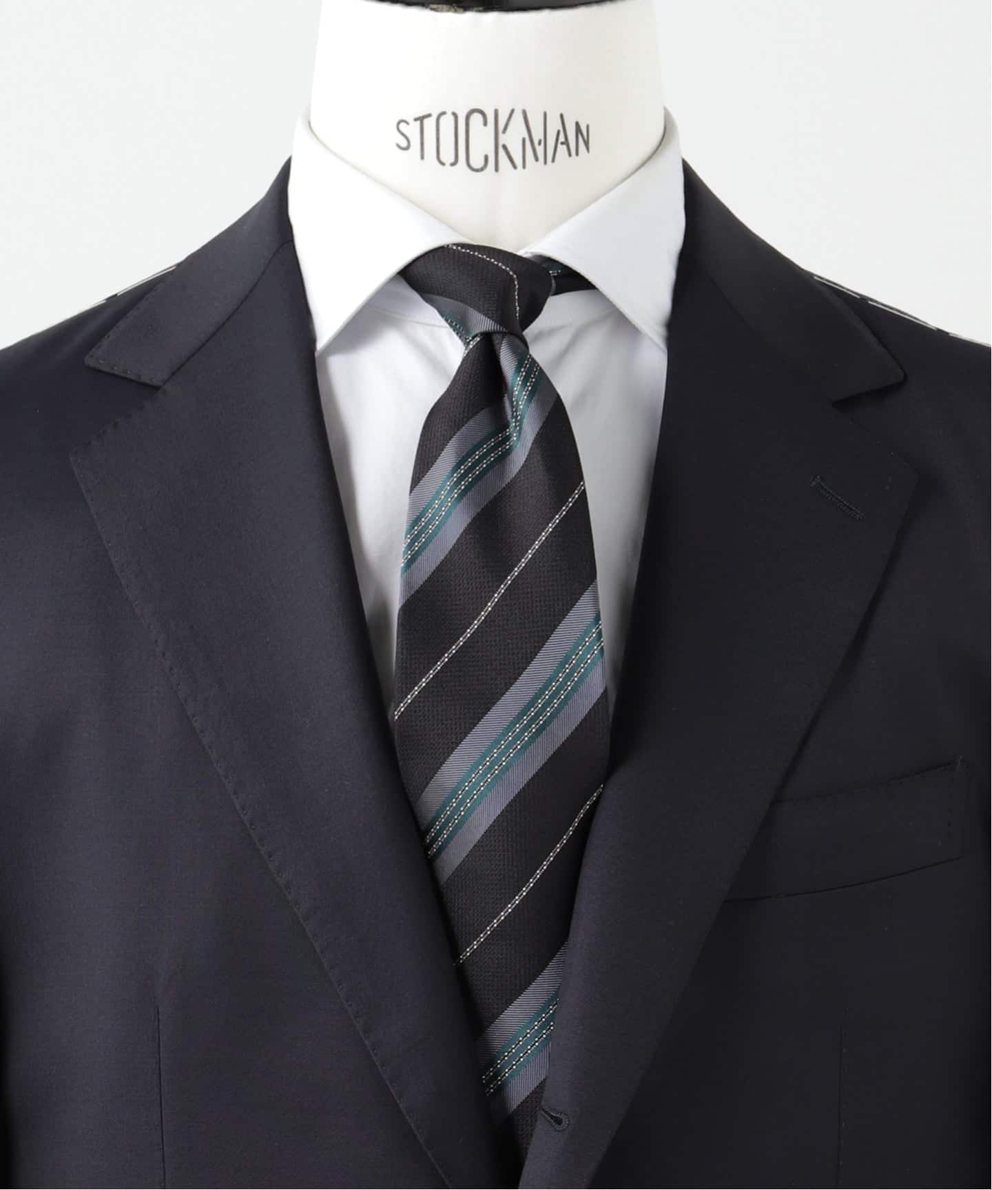 Holliday & Brown(ホリデー & ブラウン）Jacquard Stripe Tie