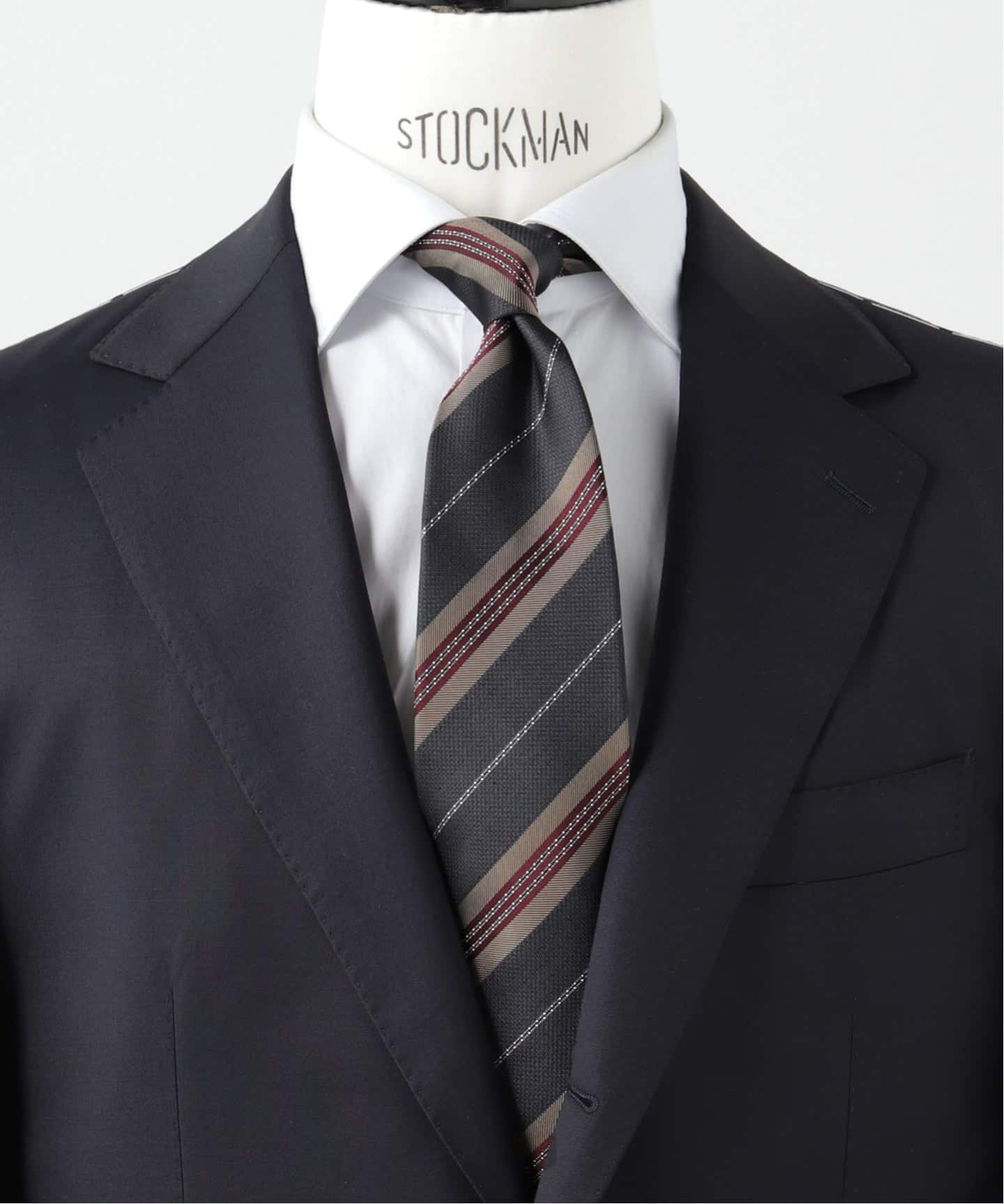 Holliday & Brown(ホリデー & ブラウン）Jacquard Stripe Tie