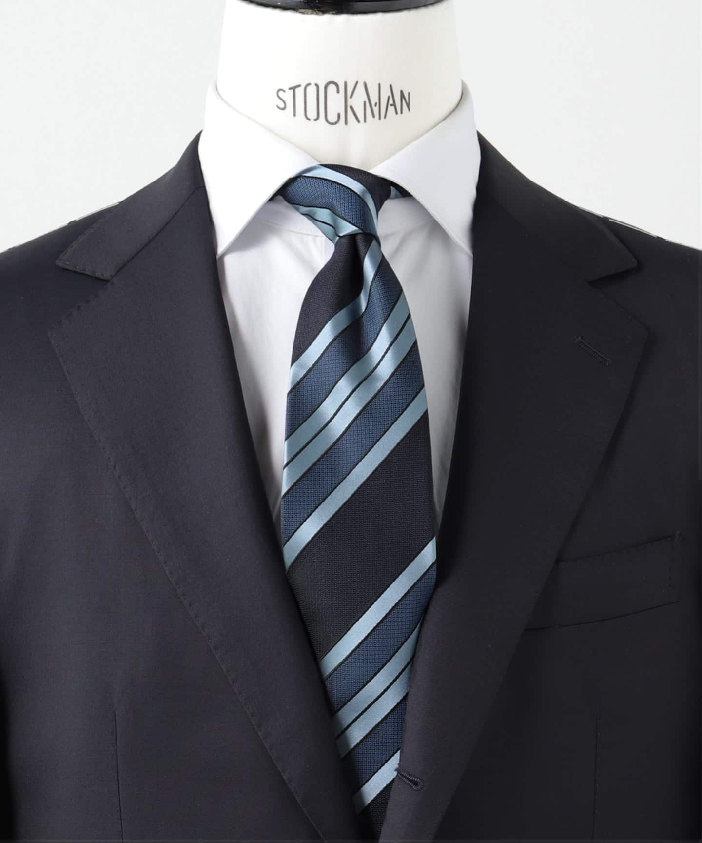 Holliday & Brown(ホリデー & ブラウン）Jacquard Stripe Tie